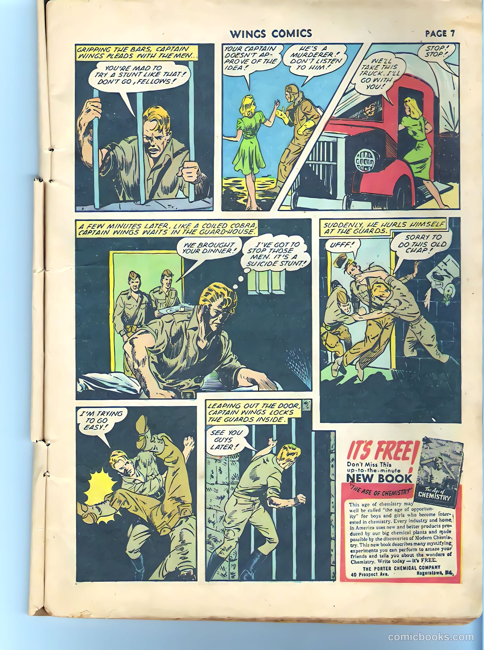 Wings Comics #27 (1942) — page 8 of 68