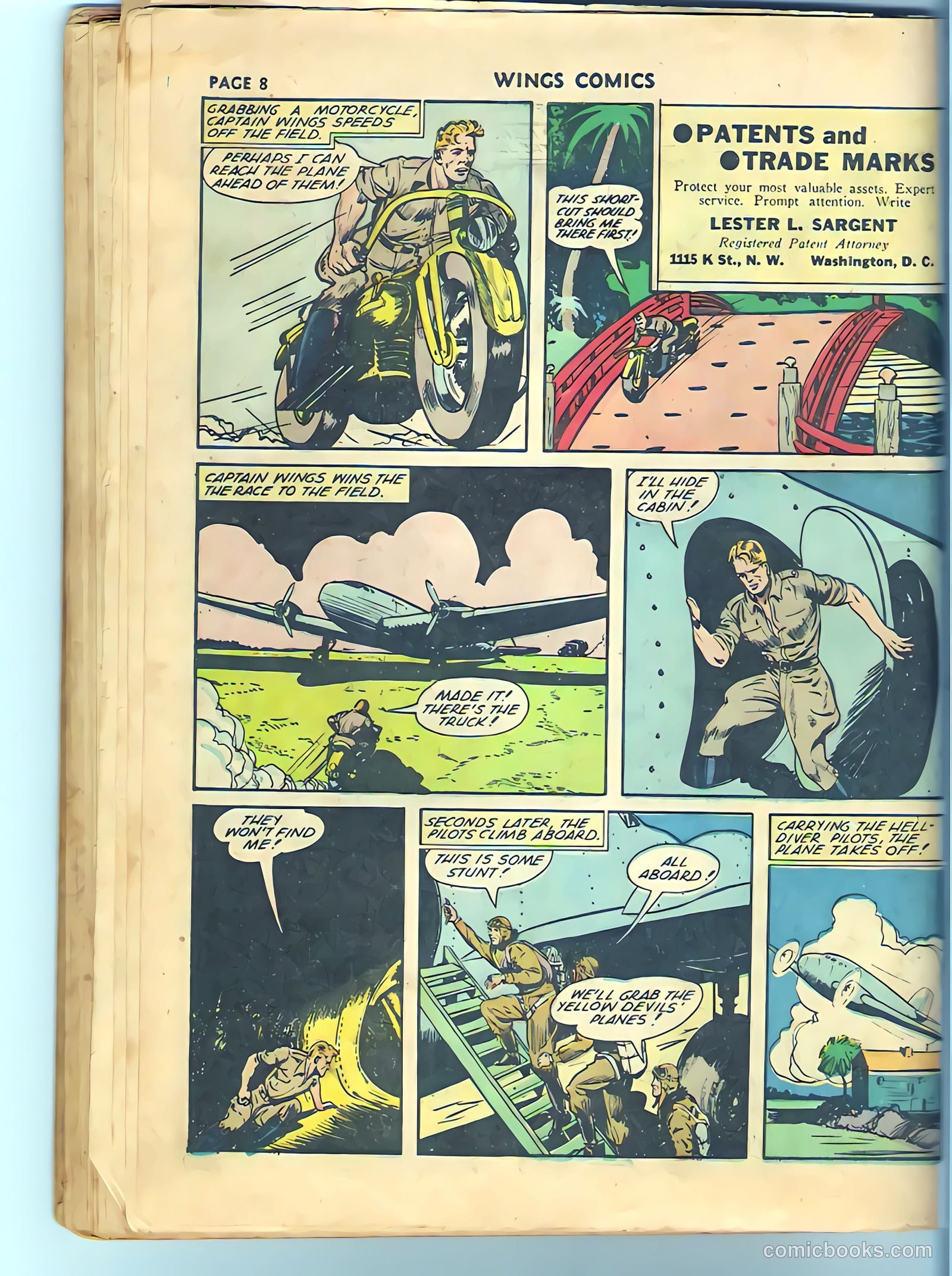 Wings Comics #27 (1942) — page 9 of 68