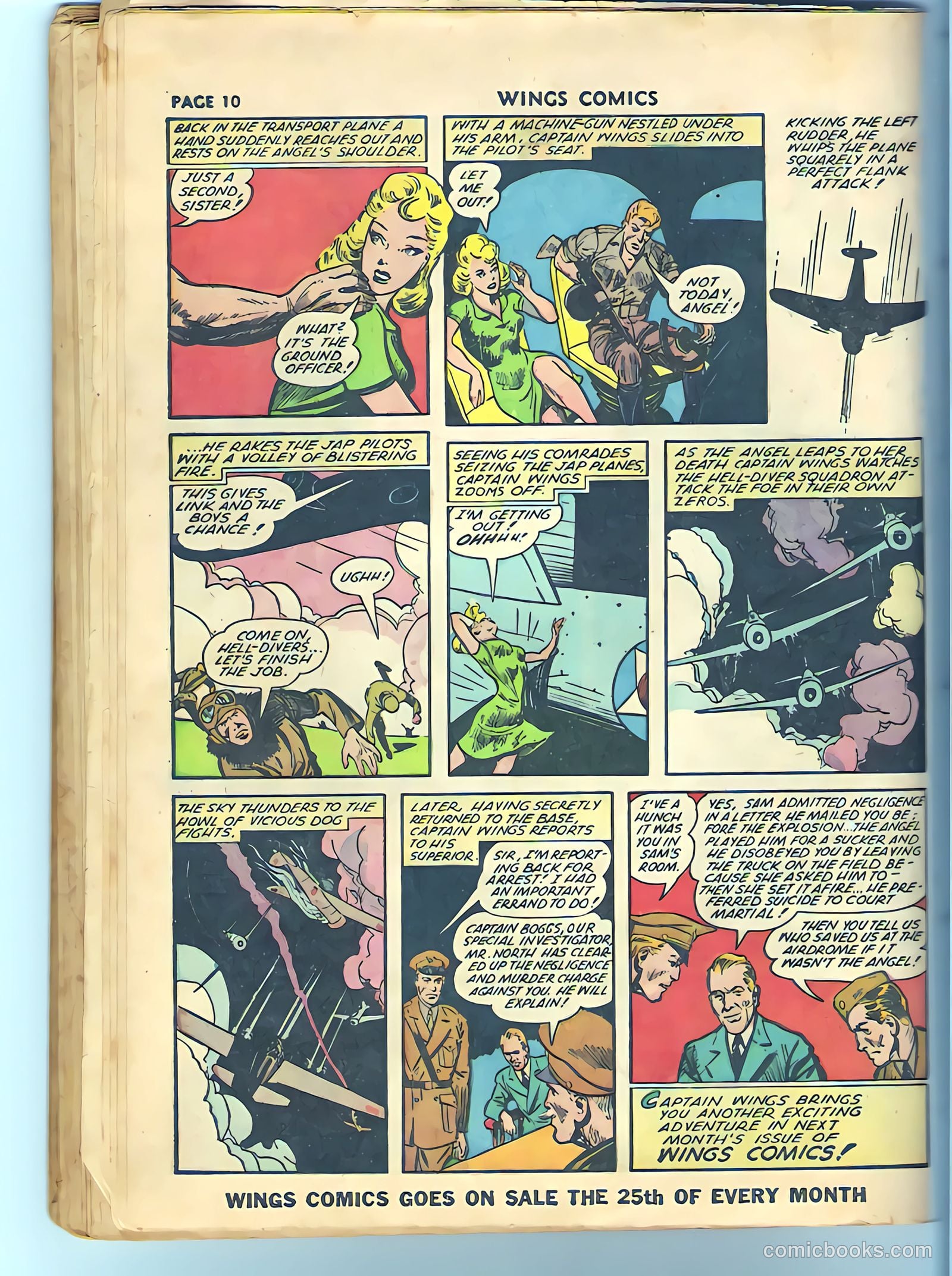 Wings Comics #27 (1942) — page 11 of 68
