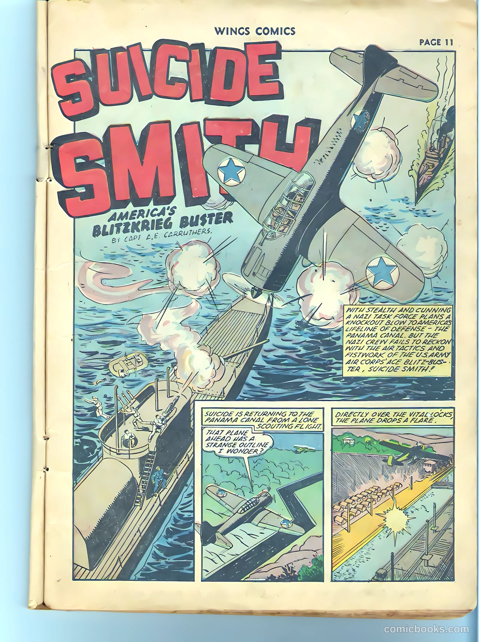 Wings Comics #27 (1942) — page 12 of 68