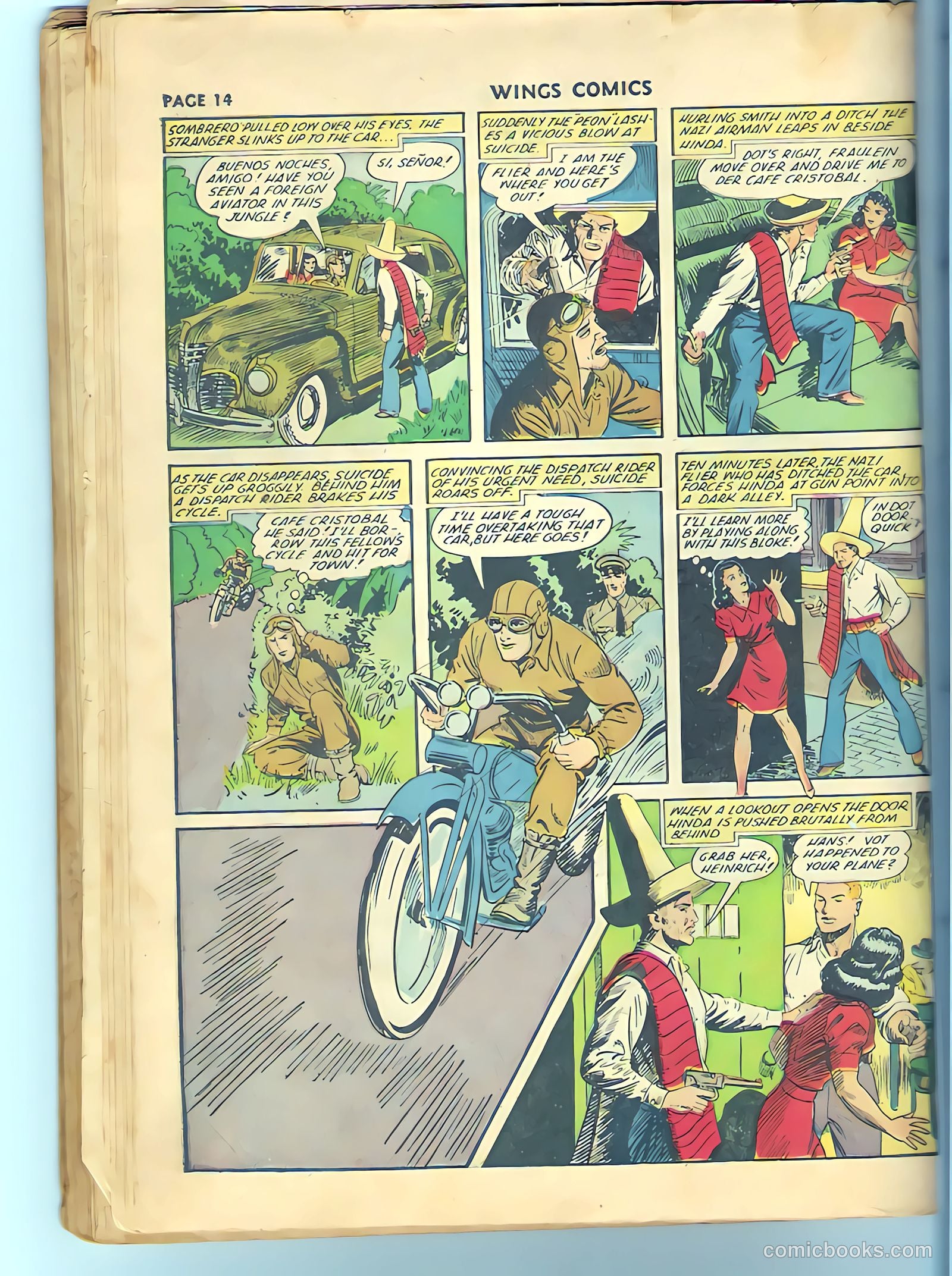 Wings Comics #27 (1942) — page 15 of 68