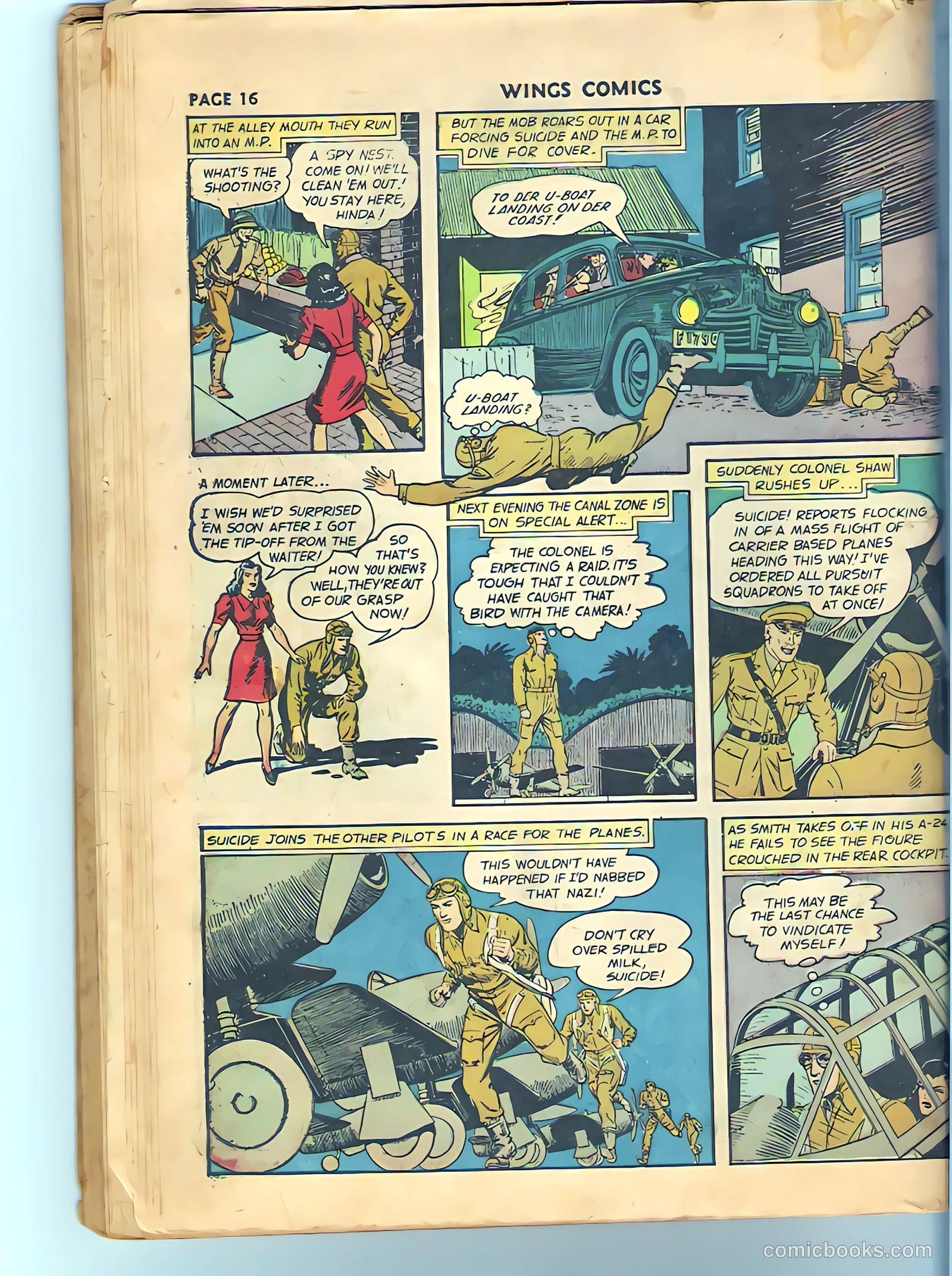 Wings Comics #27 (1942) — page 17 of 68