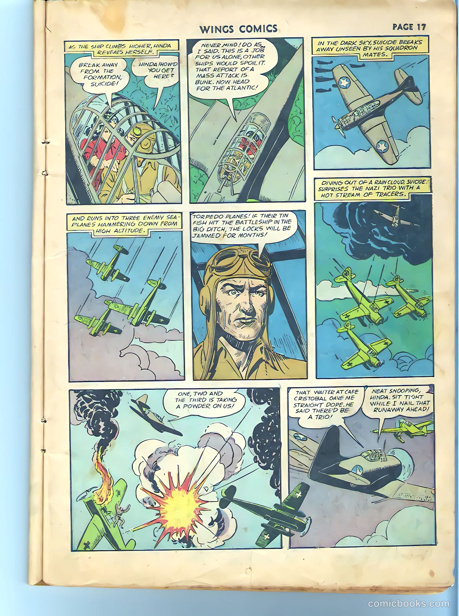 Wings Comics #27 (1942) — page 18 of 68