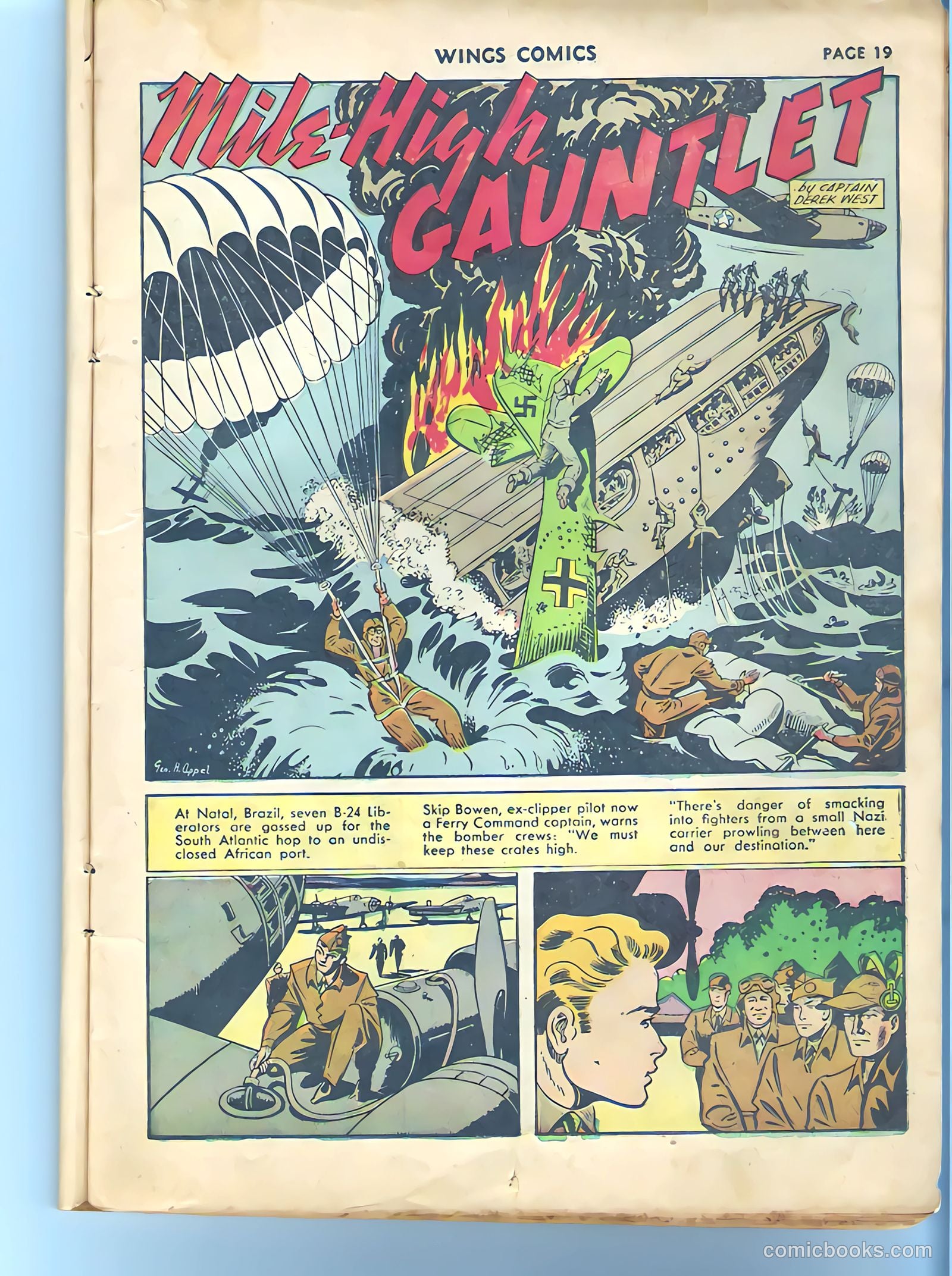 Wings Comics #27 (1942) — page 20 of 68