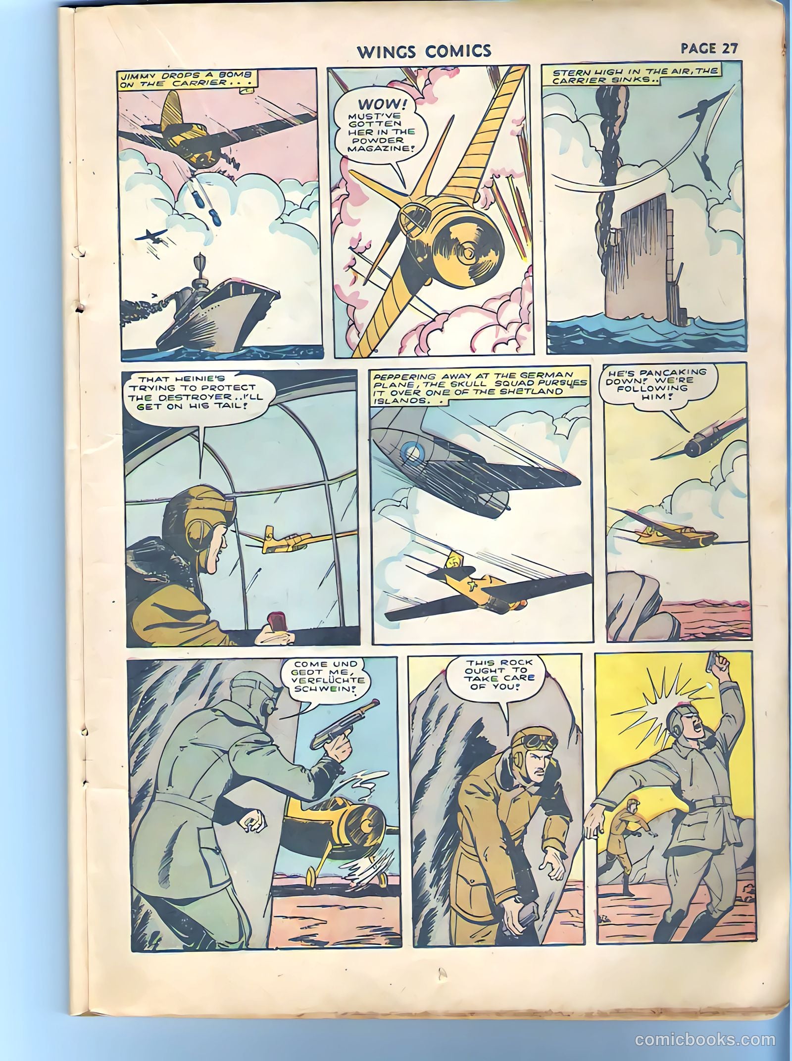 Wings Comics #27 (1942) — page 28 of 68