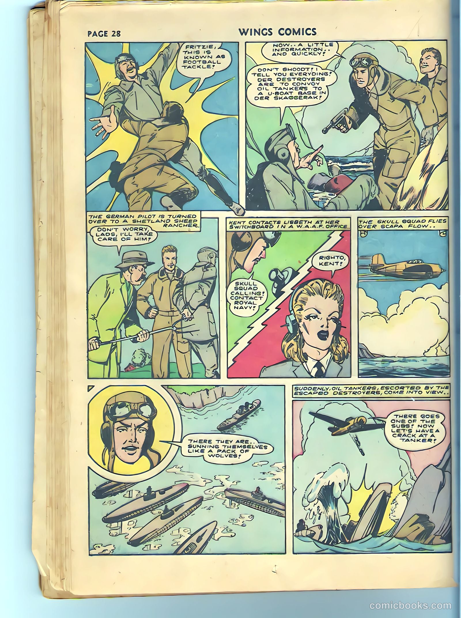 Wings Comics #27 (1942) — page 29 of 68