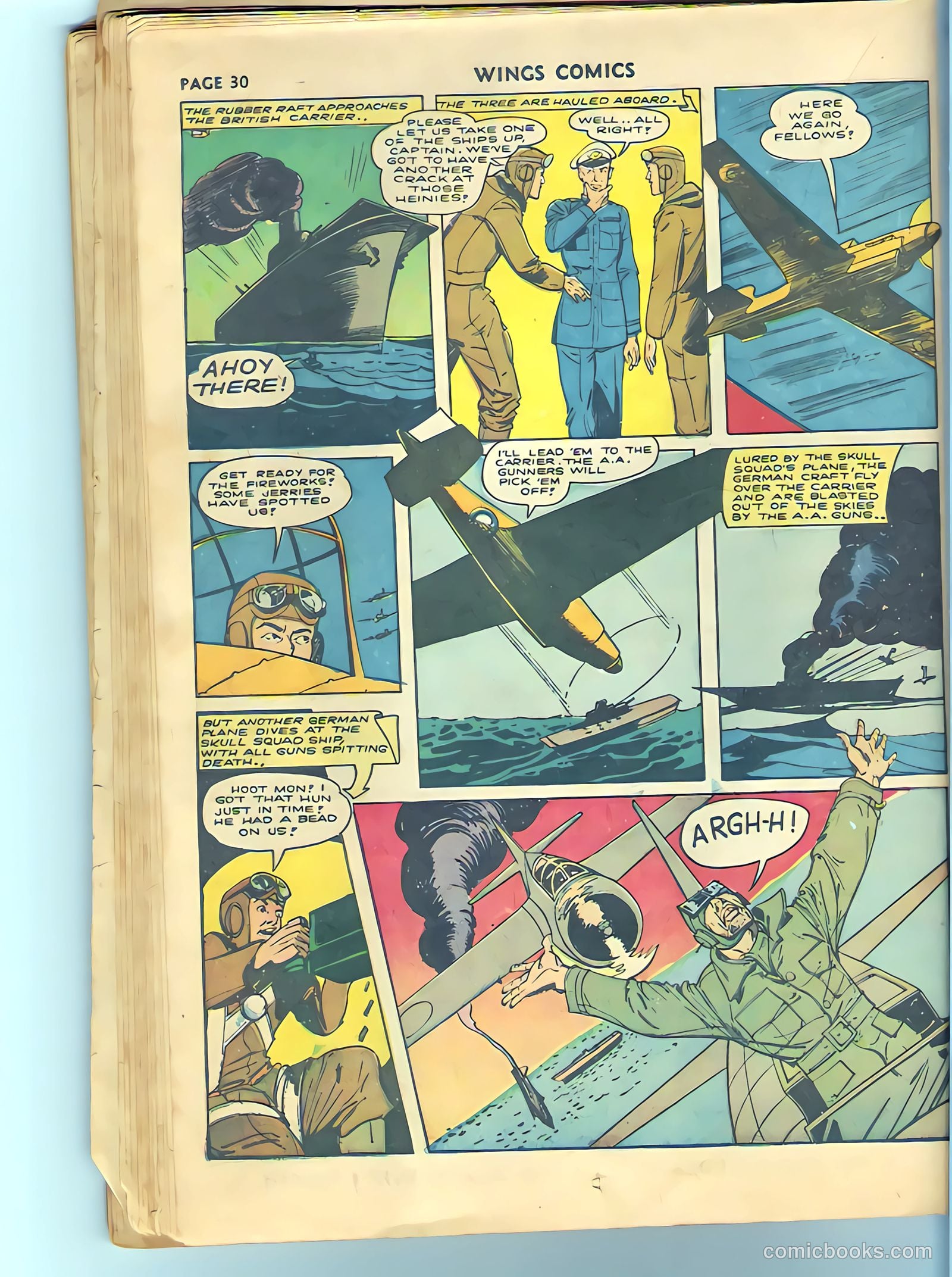 Wings Comics #27 (1942) — page 31 of 68
