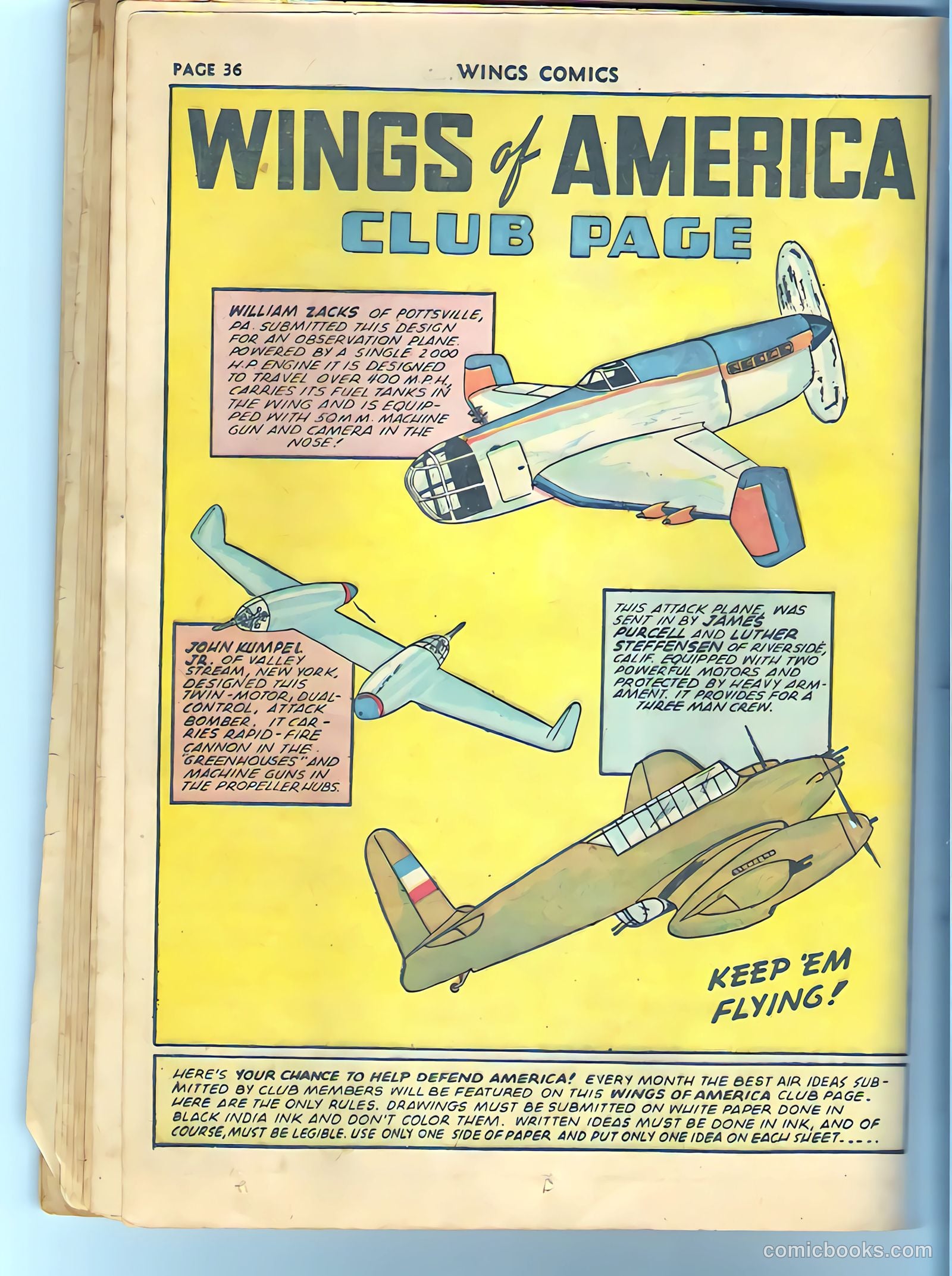 Wings Comics #27 (1942) — page 37 of 68