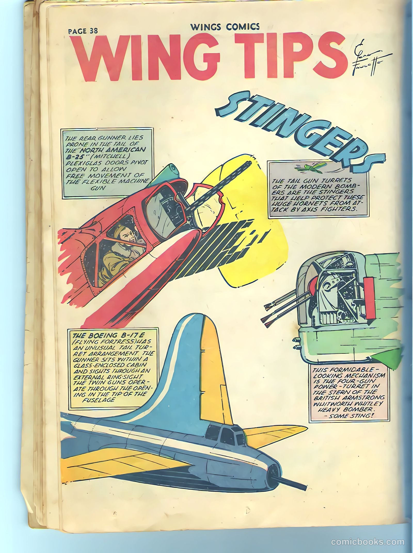 Wings Comics #27 (1942) — page 39 of 68