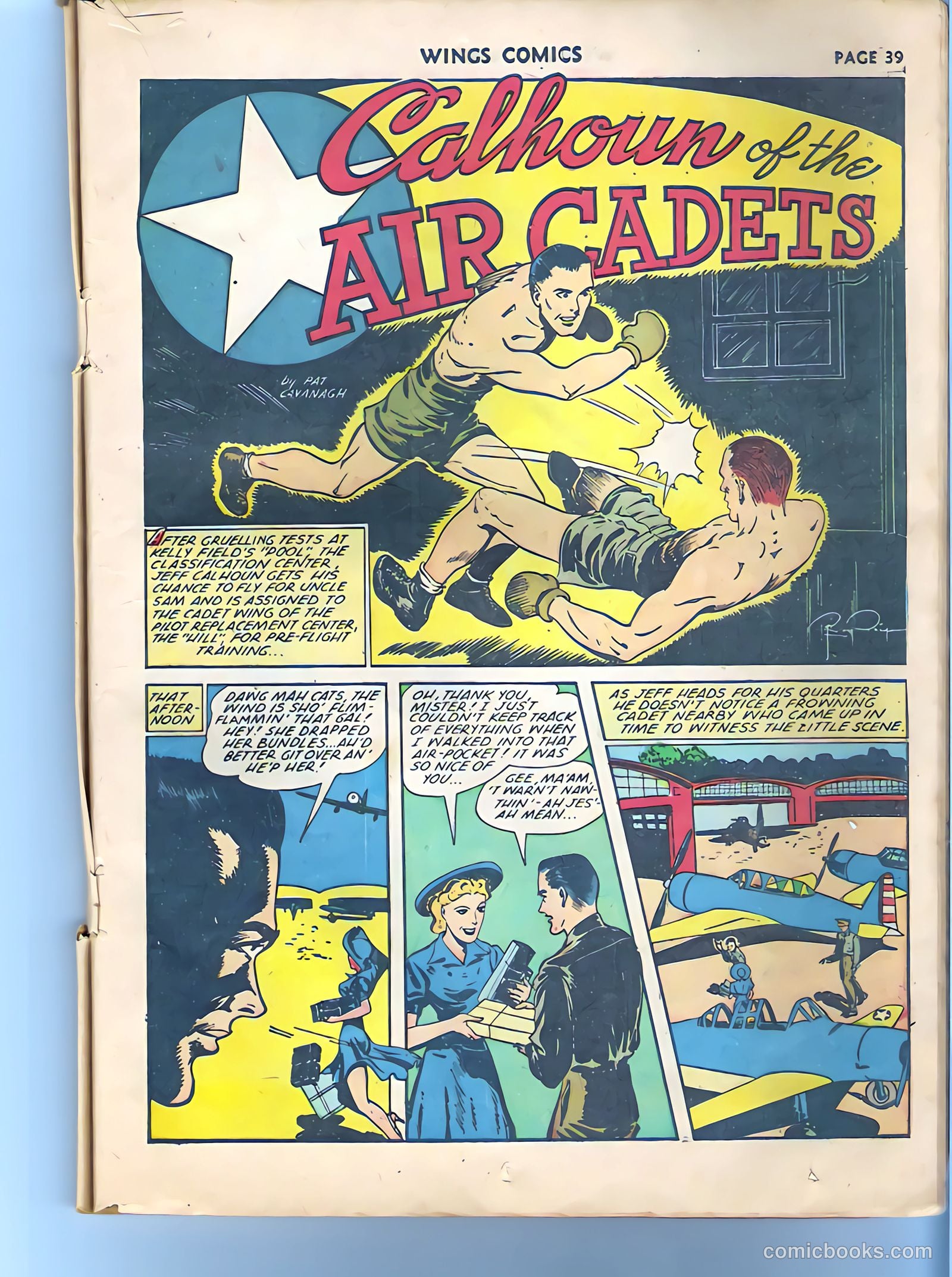 Wings Comics #27 (1942) — page 40 of 68