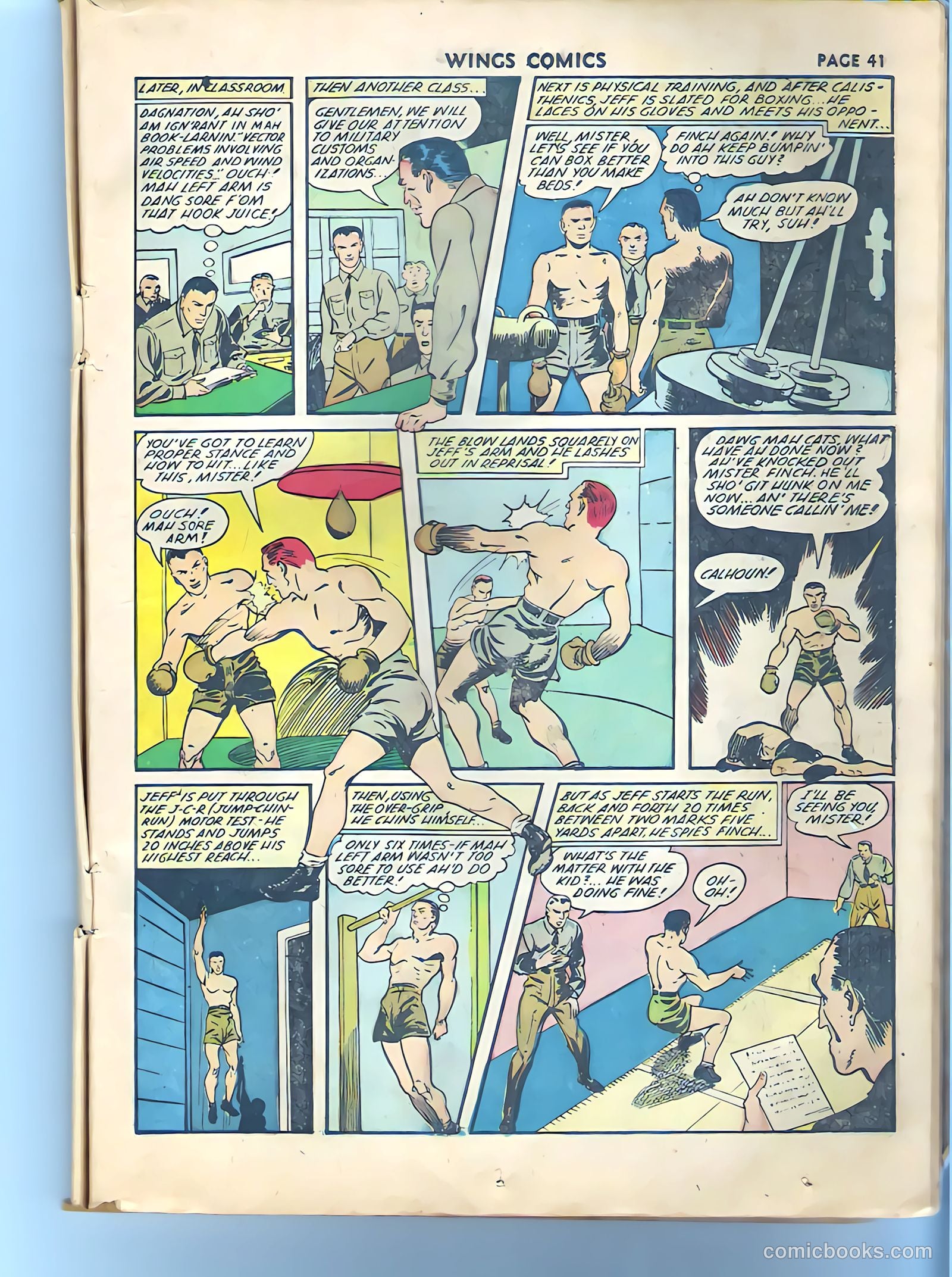 Wings Comics #27 (1942) — page 42 of 68