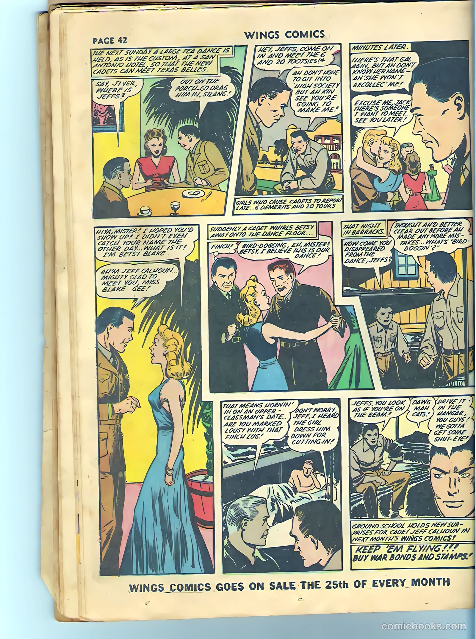 Wings Comics #27 (1942) — page 43 of 68