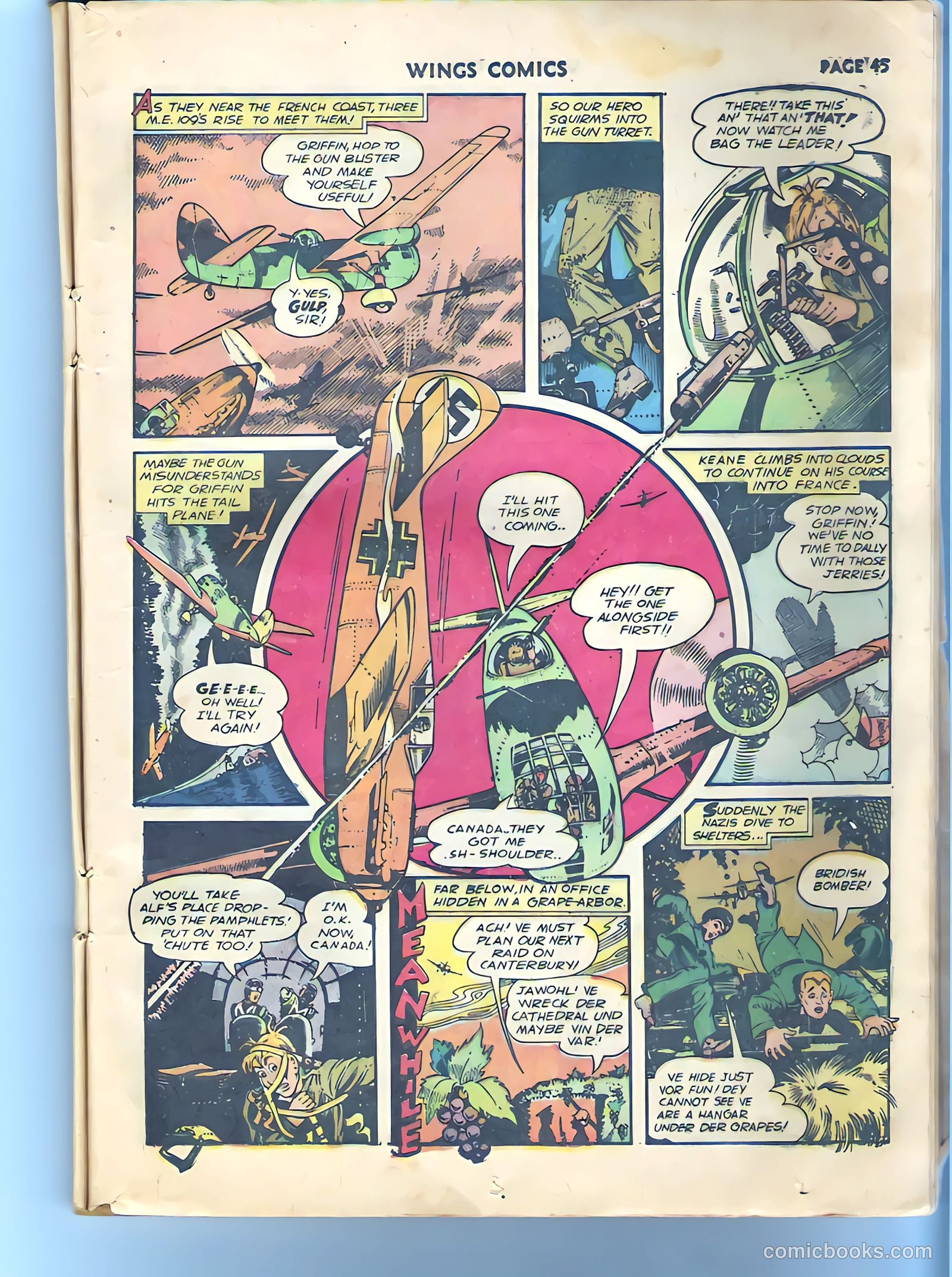 Wings Comics #27 (1942) — page 46 of 68