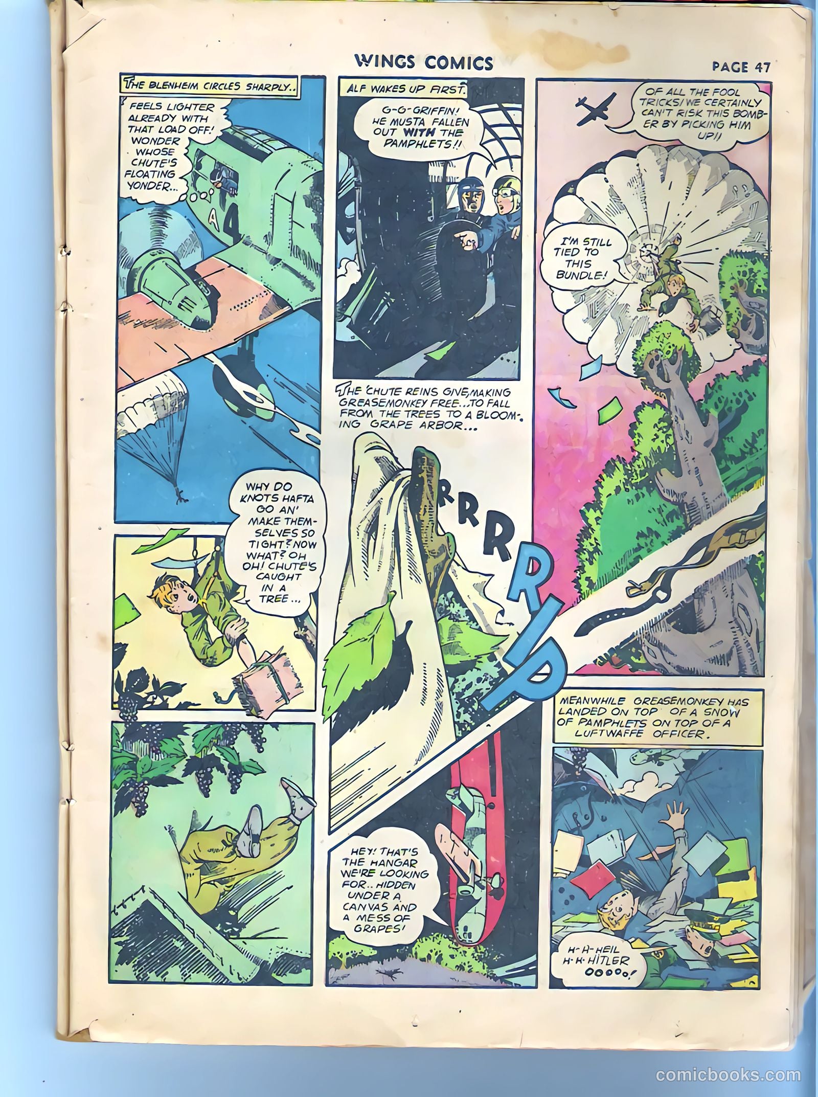 Wings Comics #27 (1942) — page 48 of 68