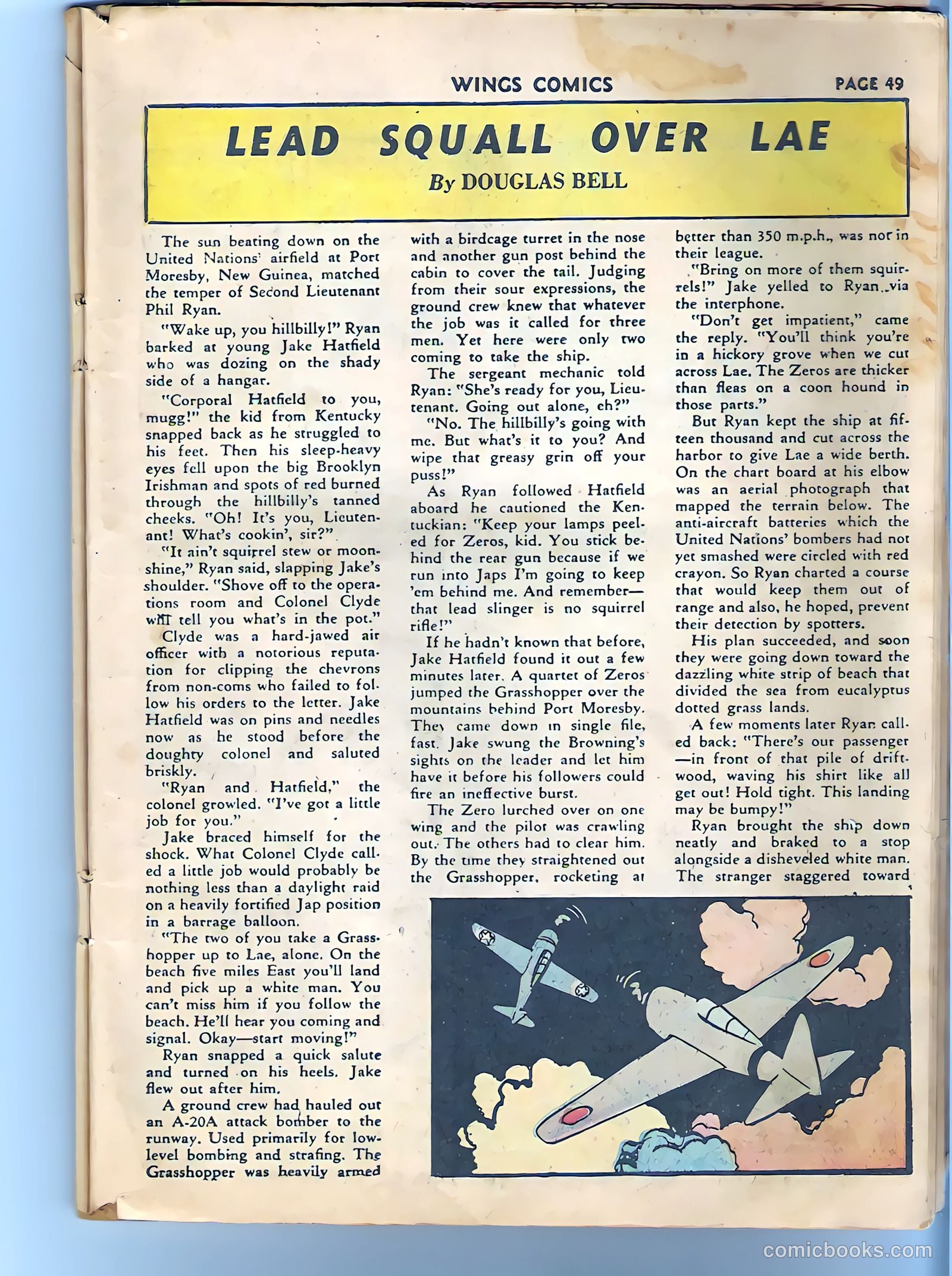 Wings Comics #27 (1942) — page 50 of 68