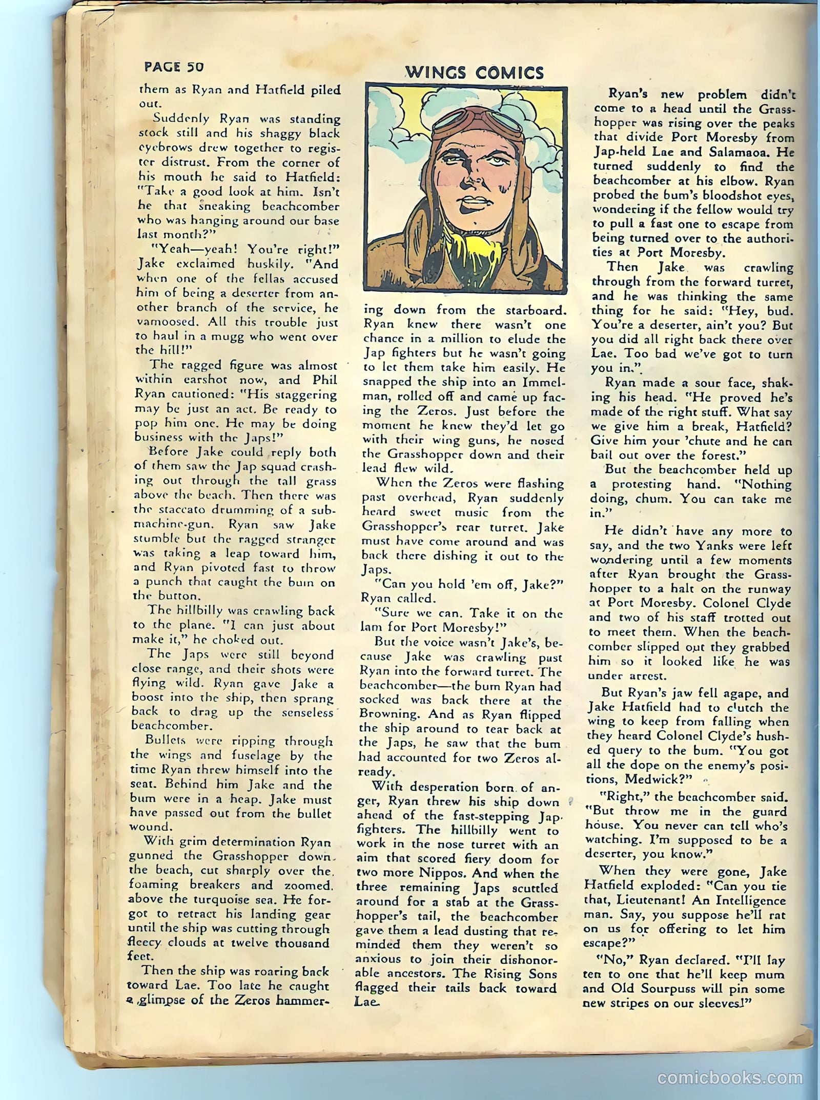 Wings Comics #27 (1942) — page 51 of 68