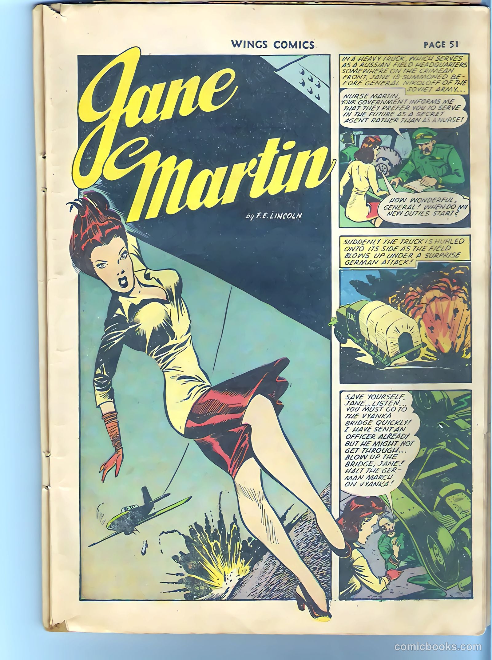 Wings Comics #27 (1942) — page 52 of 68