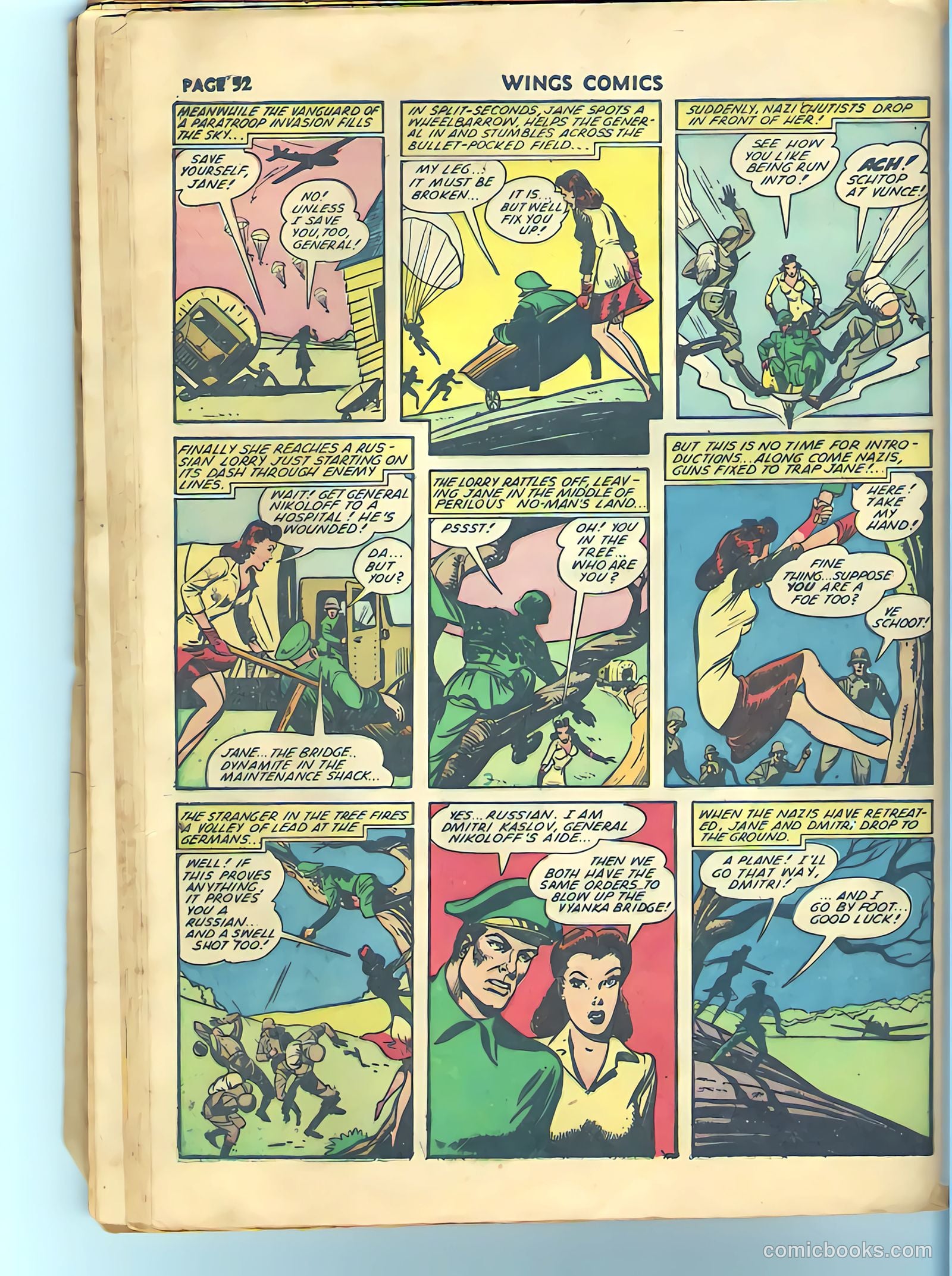 Wings Comics #27 (1942) — page 53 of 68