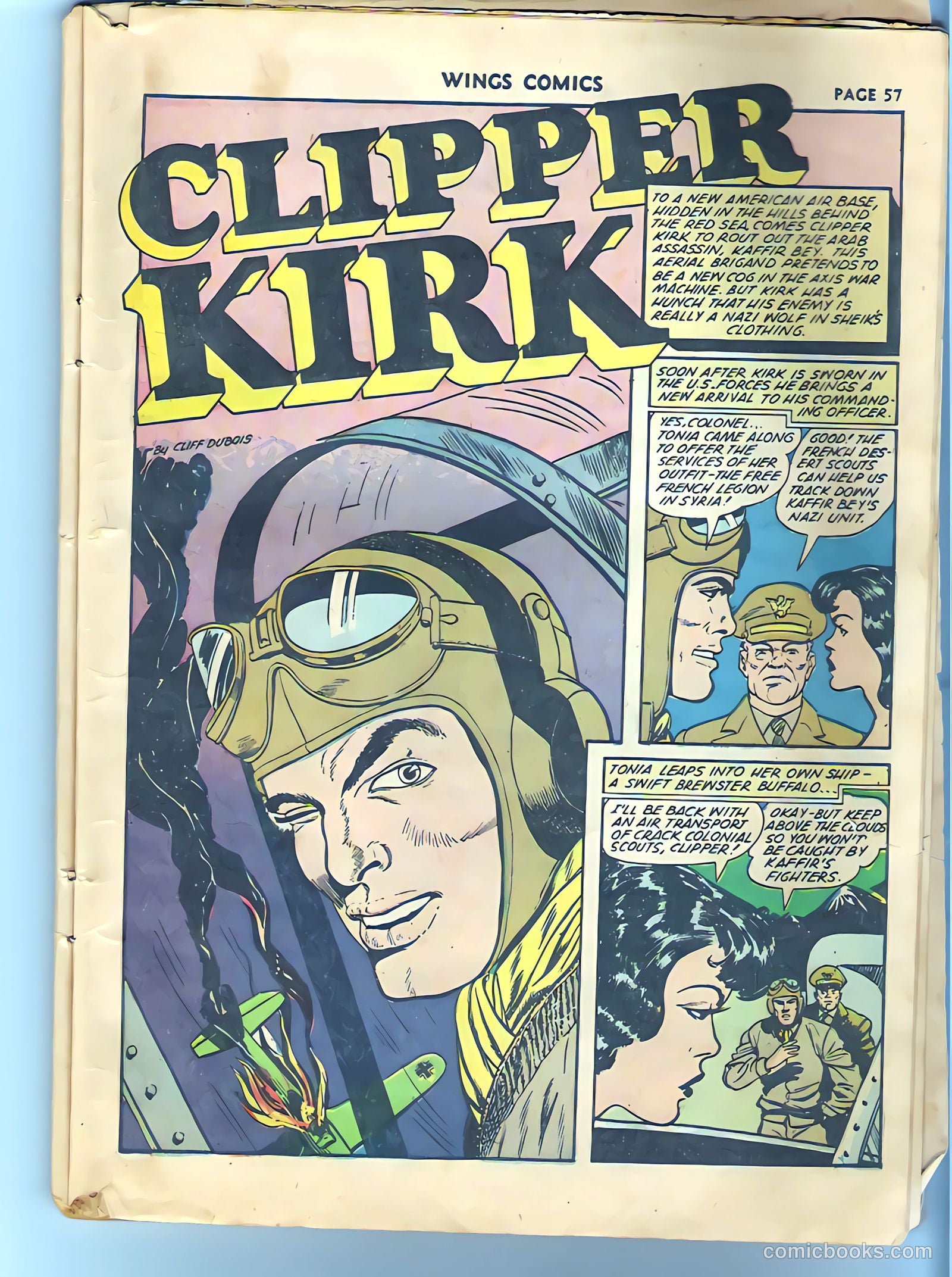 Wings Comics #27 (1942) — page 58 of 68