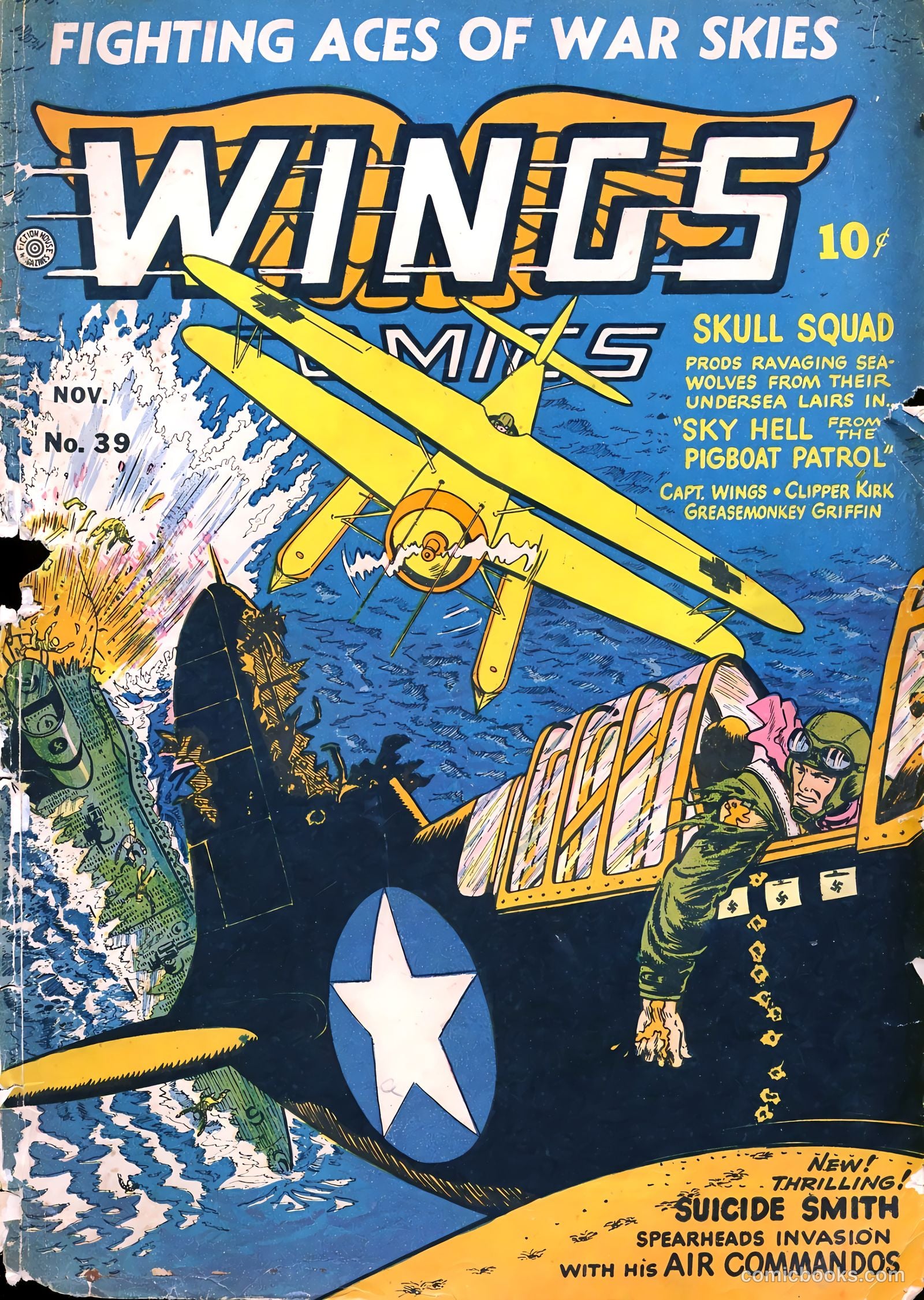 Wings Comics #39