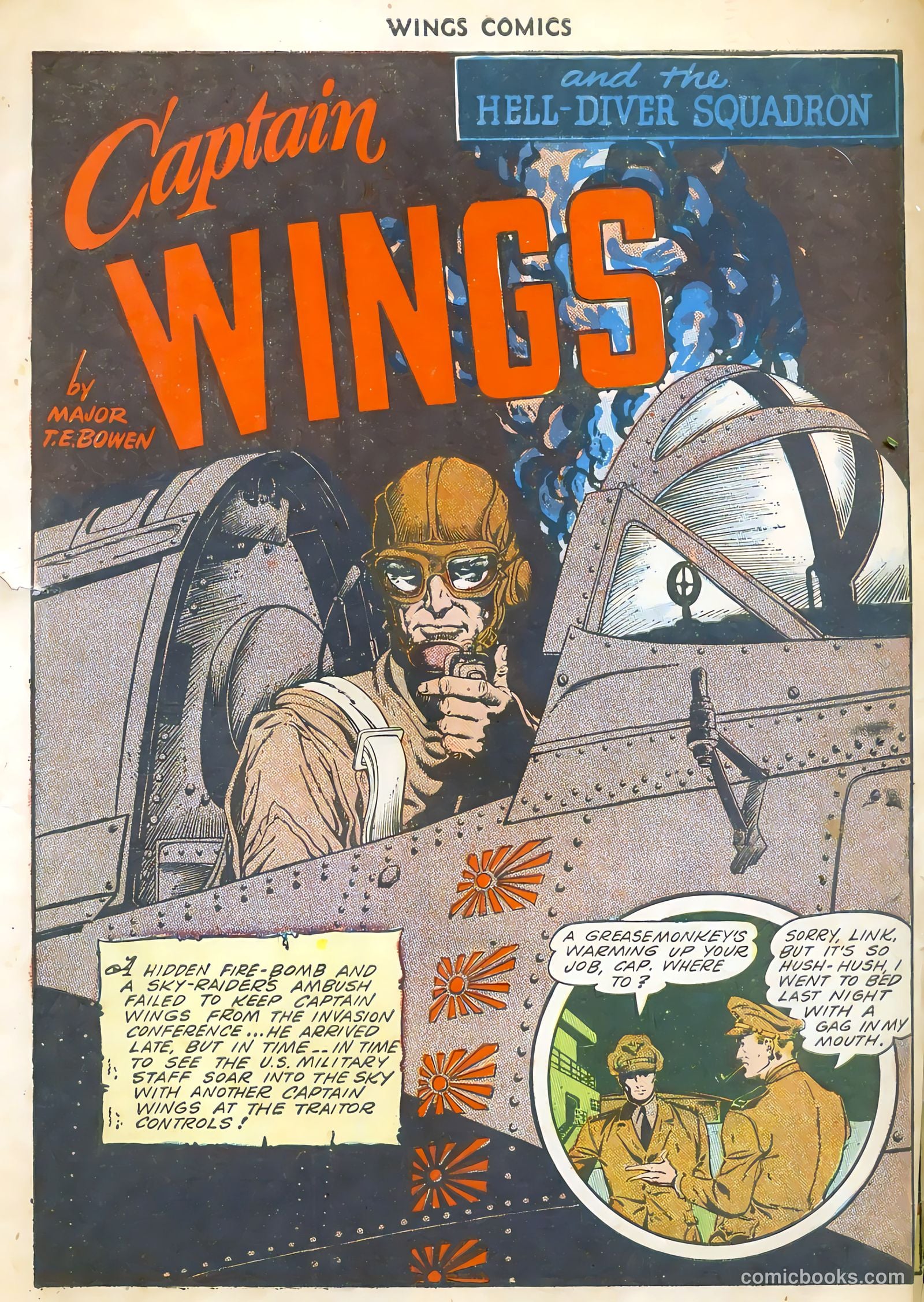 Wings Comics #39 (1943) — page 3 of 56