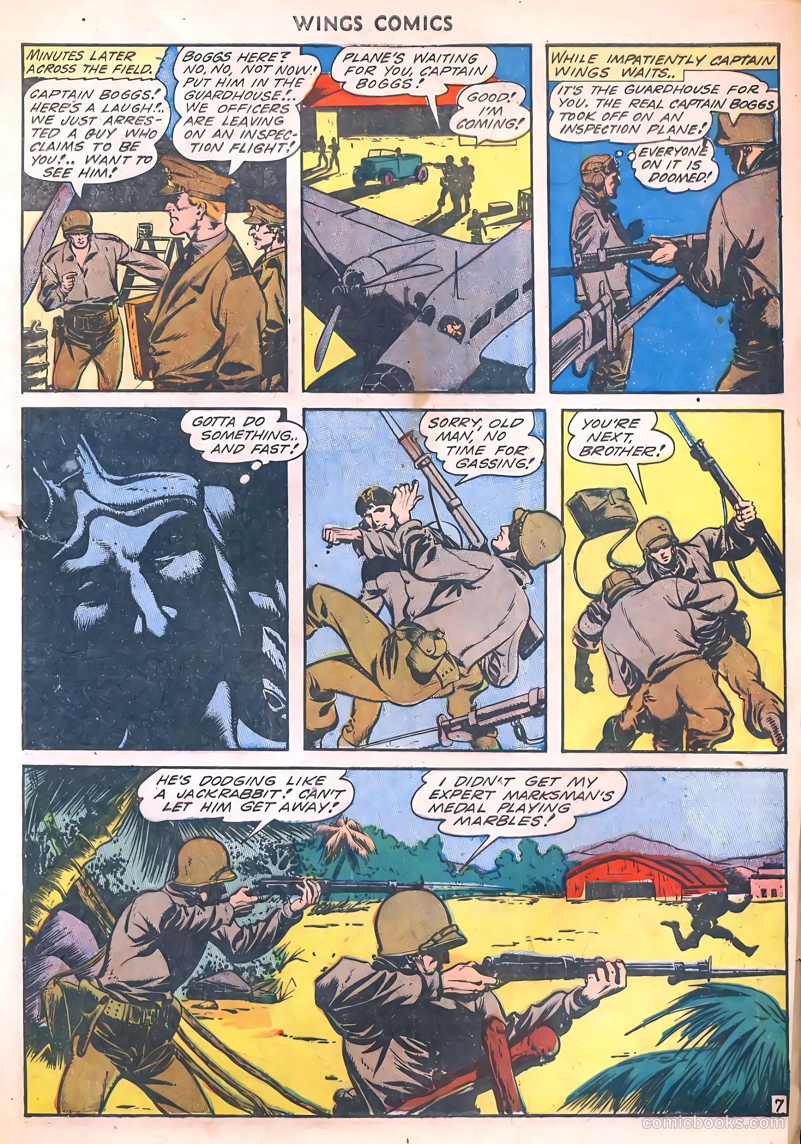 Wings Comics #39 (1943) — page 9 of 56