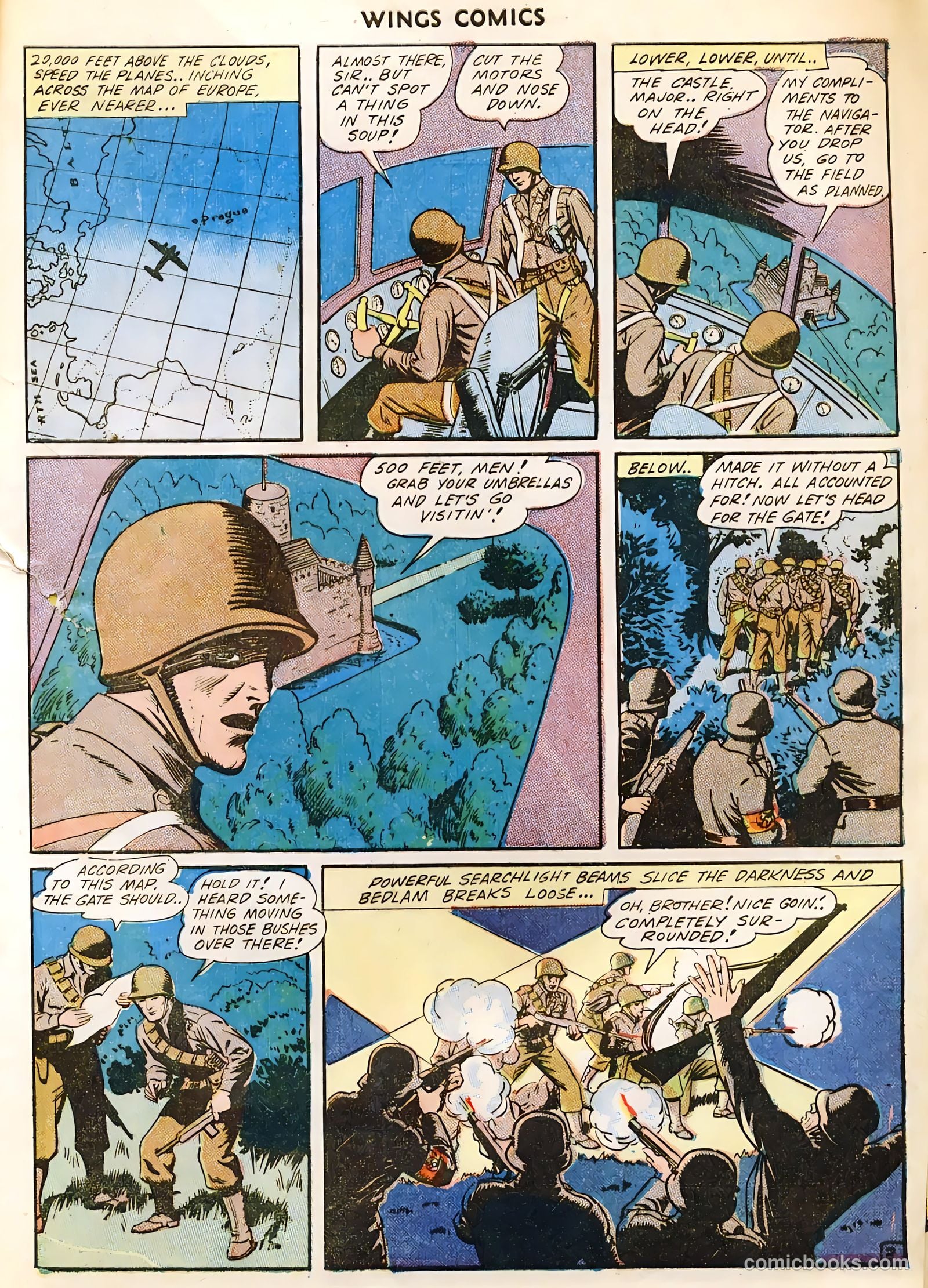 Wings Comics #39 (1943) — page 15 of 56