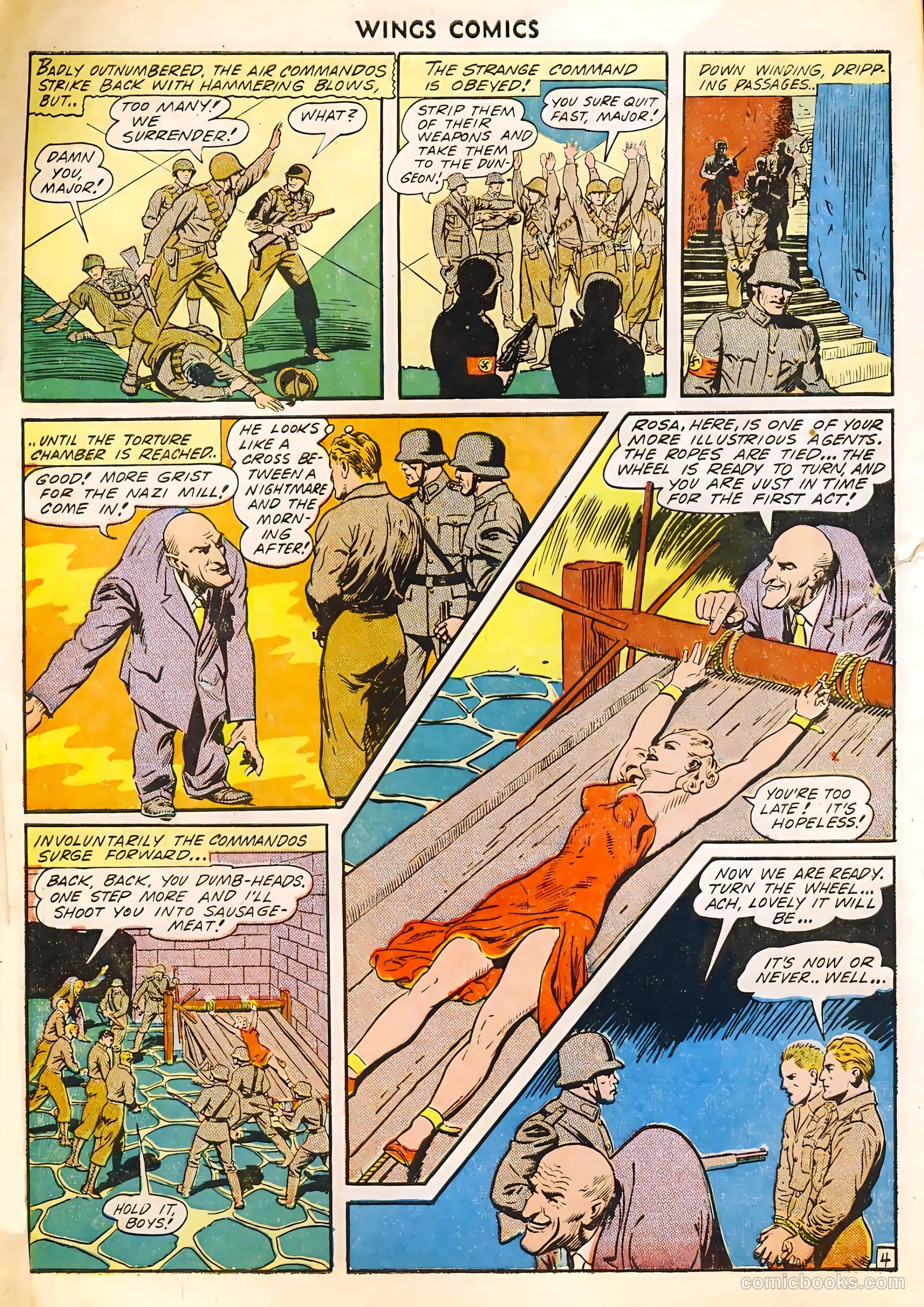 Wings Comics #39 (1943) — page 16 of 56