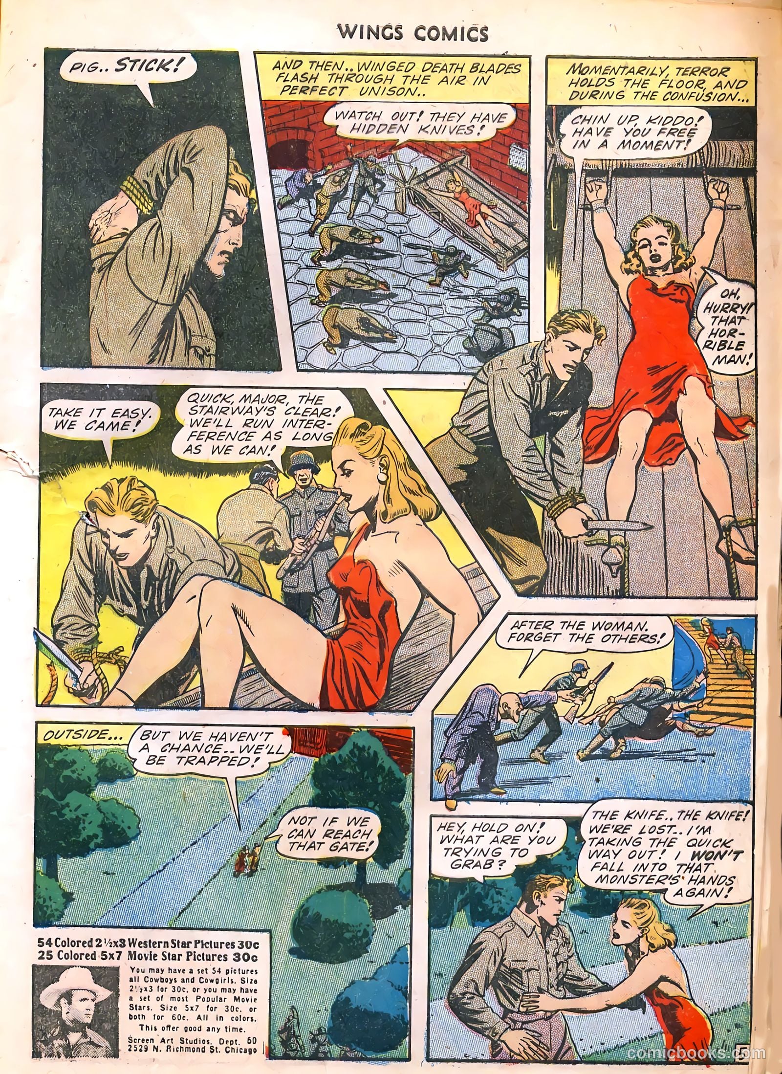 Wings Comics #39 (1943) — page 17 of 56