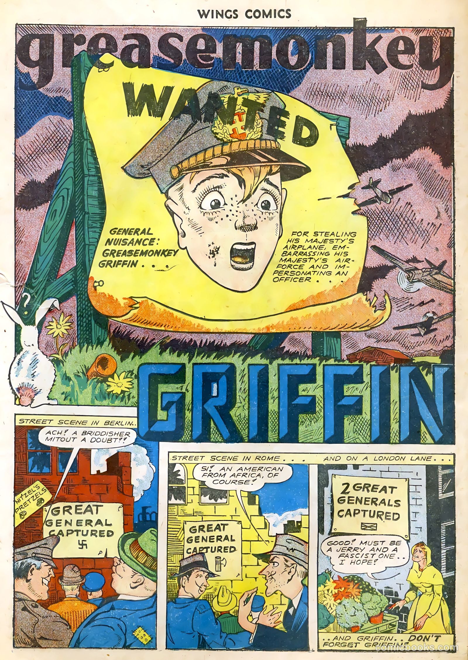 Wings Comics #39 (1943) — page 19 of 56