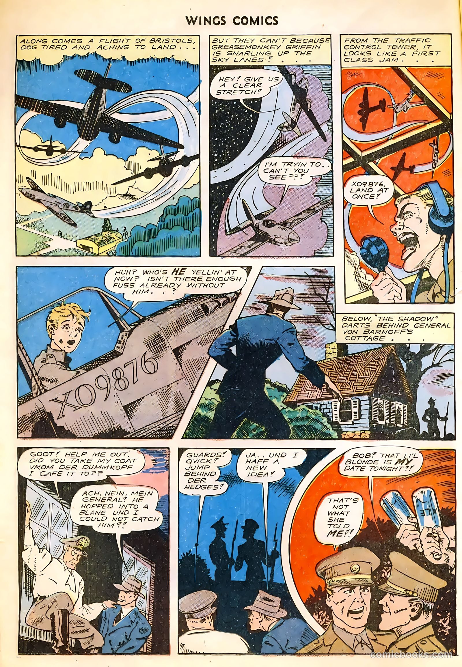 Wings Comics #39 (1943) — page 22 of 56