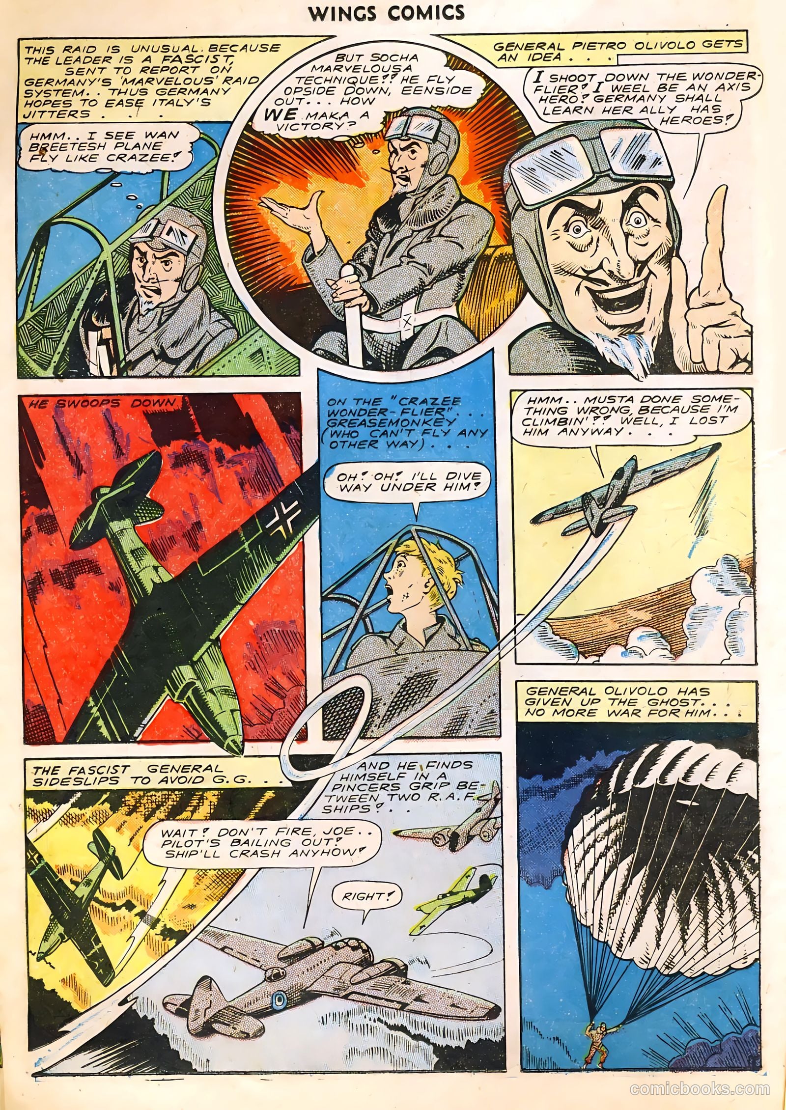 Wings Comics #39 (1943) — page 24 of 56