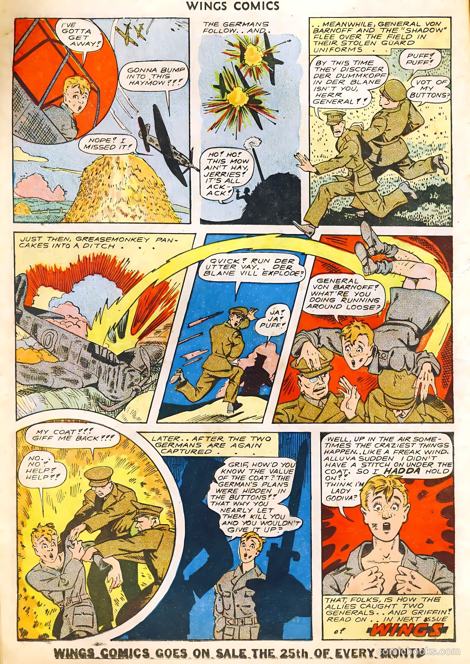 Wings Comics #39 (1943) — page 26 of 56