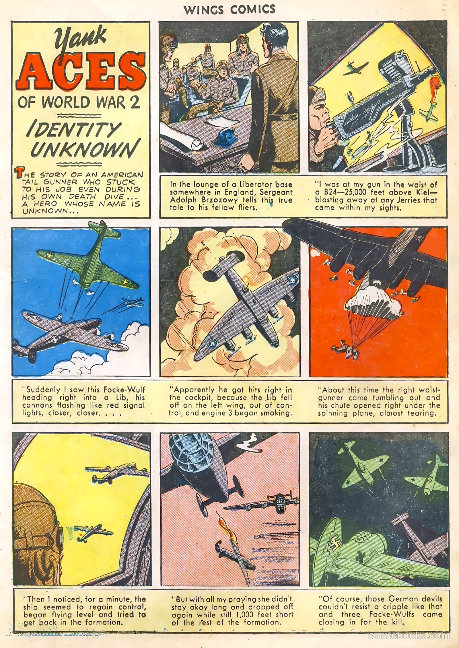 Wings Comics #39 (1943) — page 27 of 56