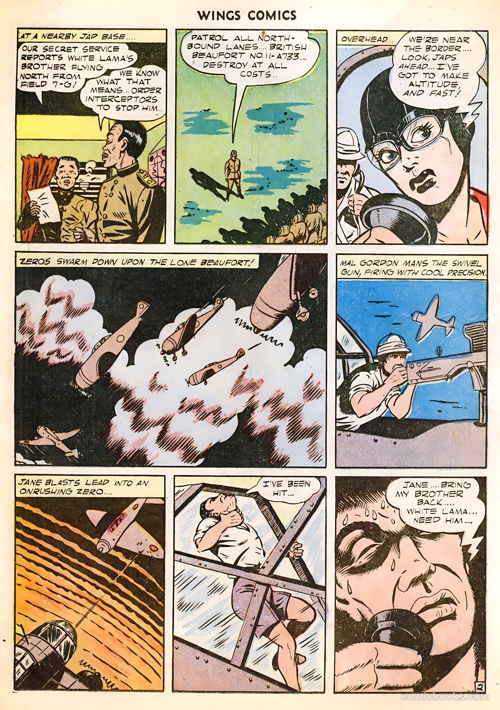 Wings Comics #39 (1943) — page 30 of 56