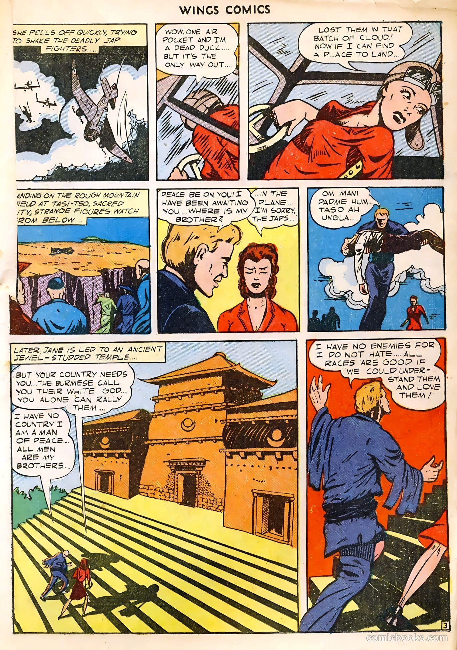 Wings Comics #39 (1943) — page 31 of 56