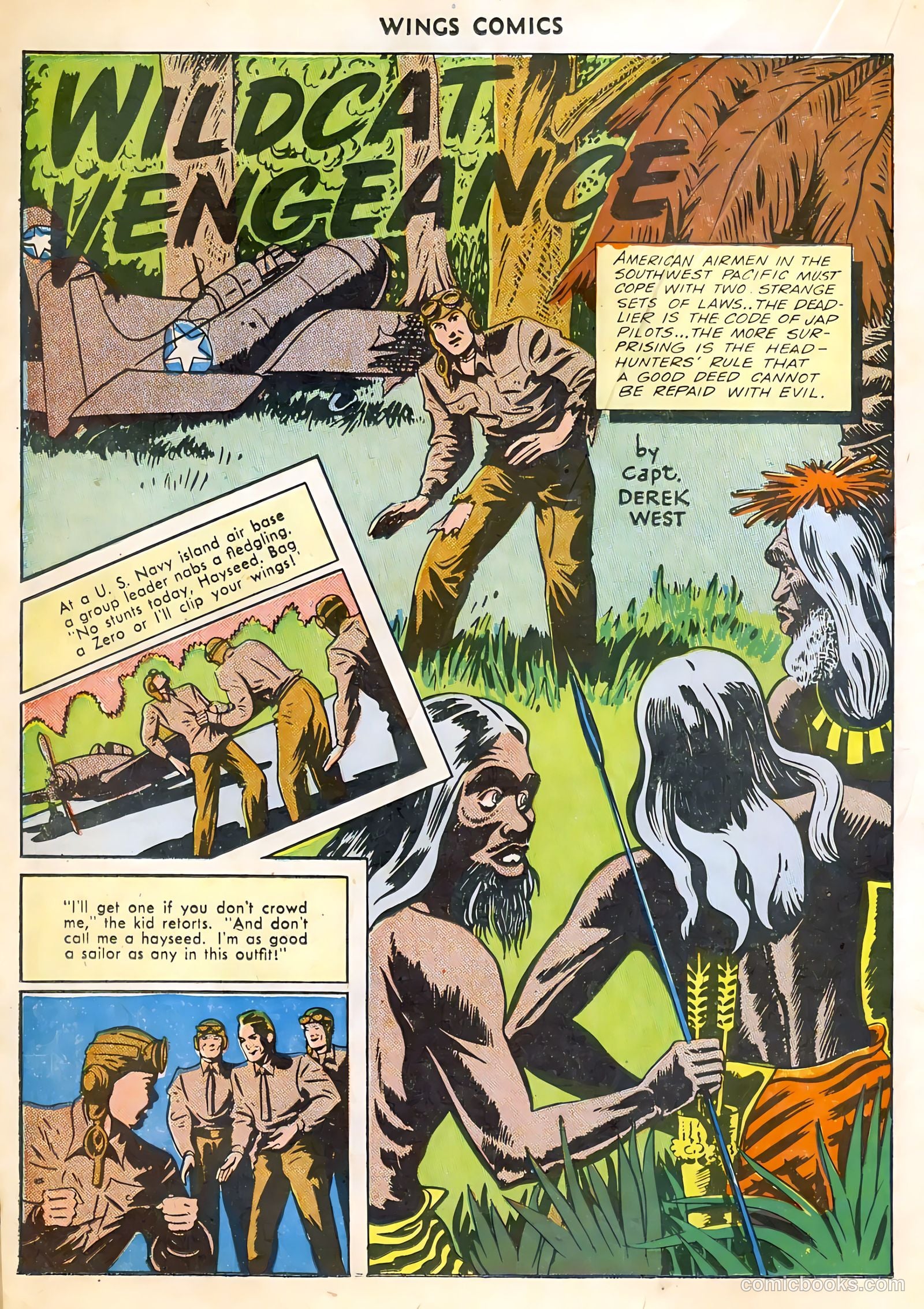 Wings Comics #39 (1943) — page 34 of 56