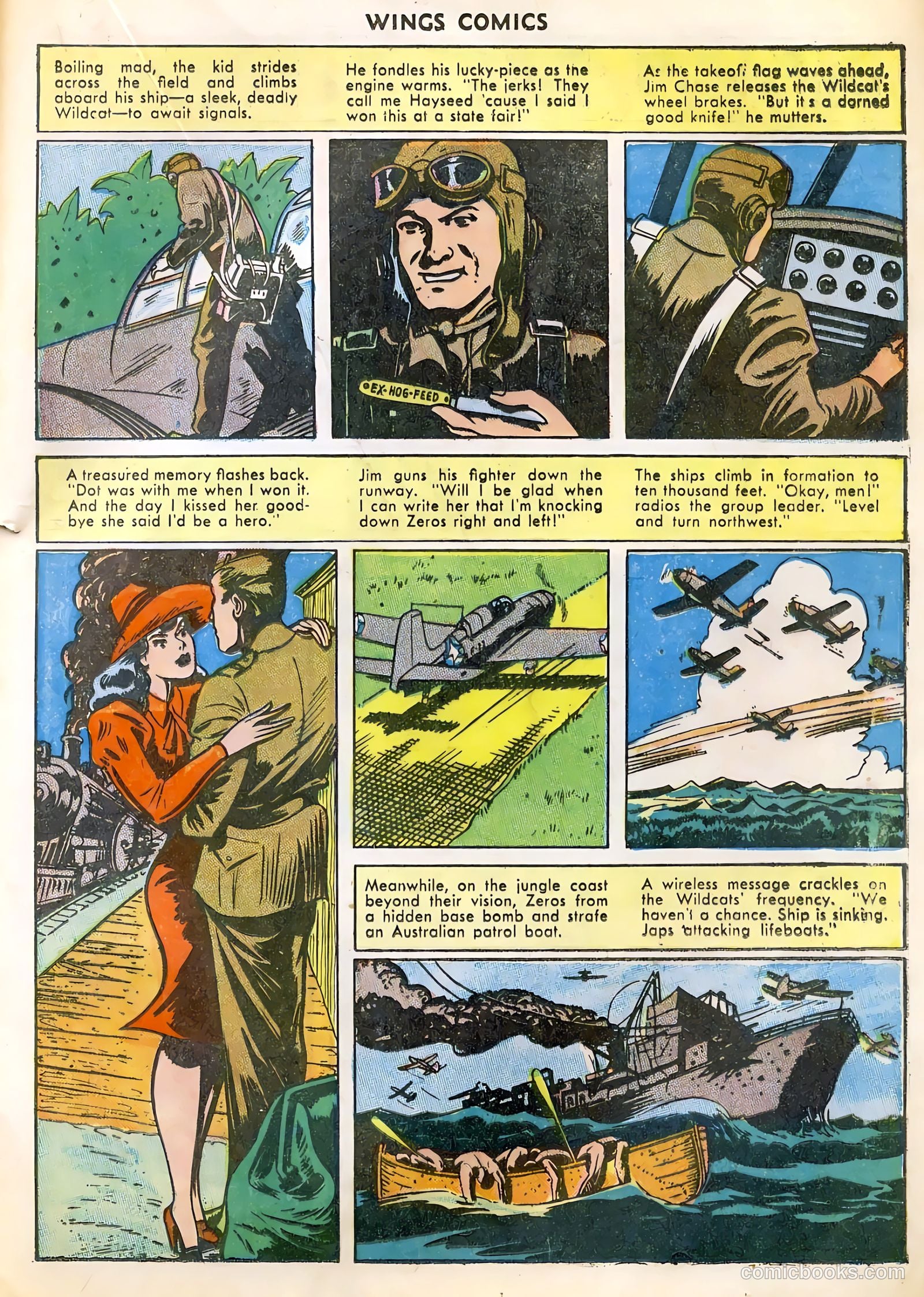 Wings Comics #39 (1943) — page 35 of 56