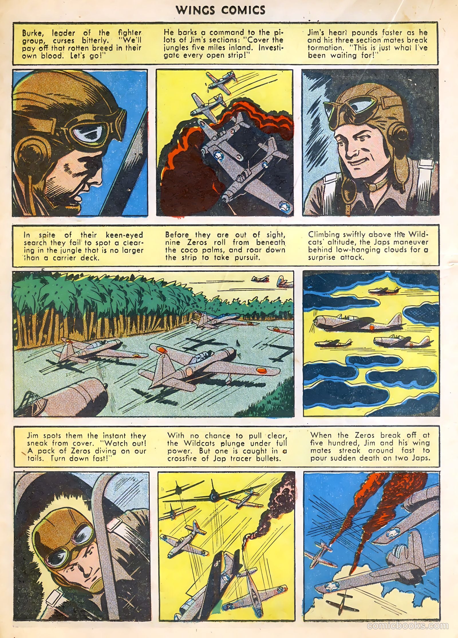 Wings Comics #39 (1943) — page 36 of 56