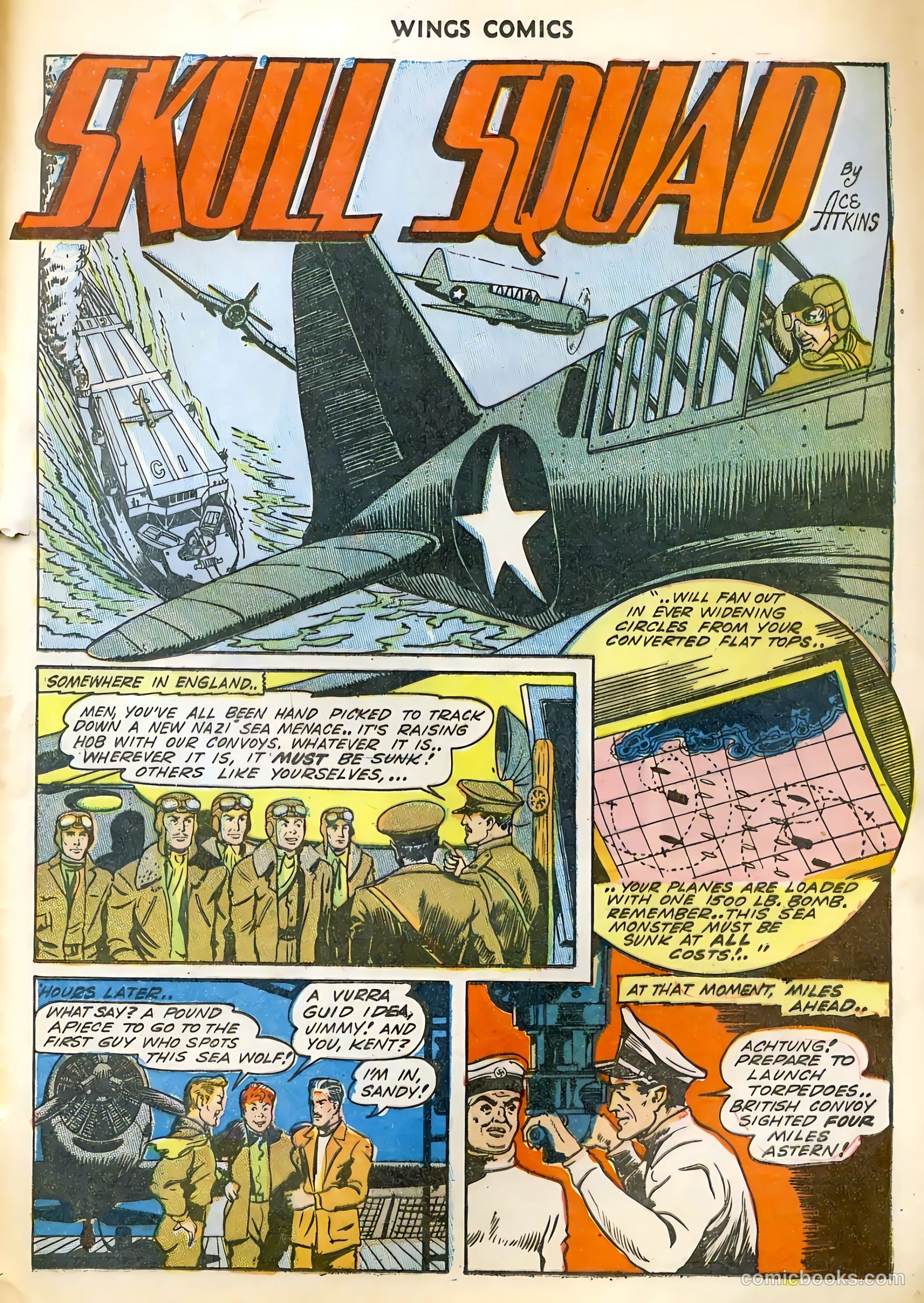 Wings Comics #39 (1943) — page 41 of 56
