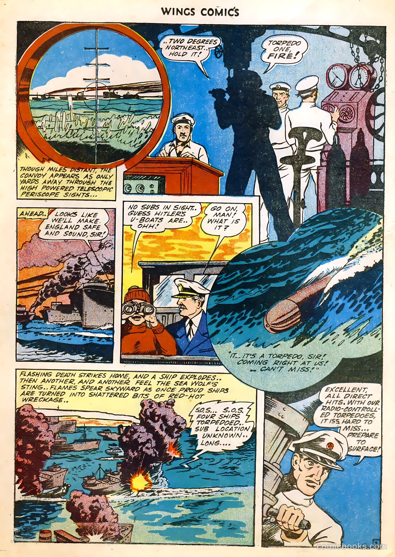 Wings Comics #39 (1943) — page 42 of 56