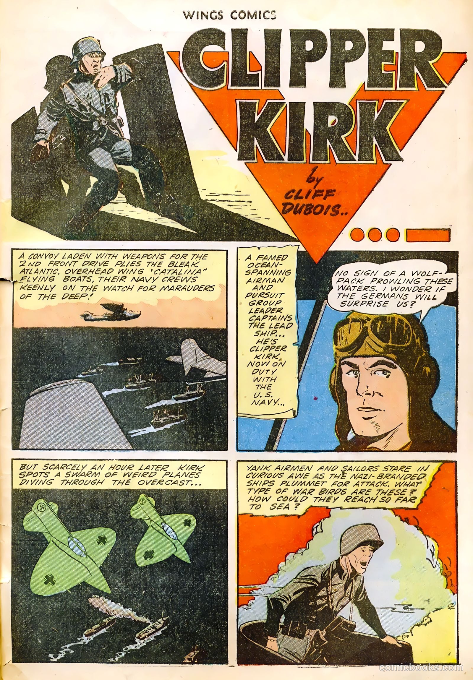Wings Comics #39 (1943) — page 47 of 56