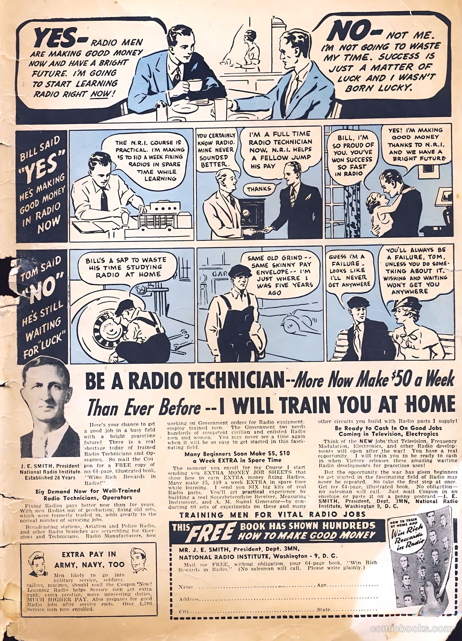 Wings Comics #39 (1943) — page 55 of 56