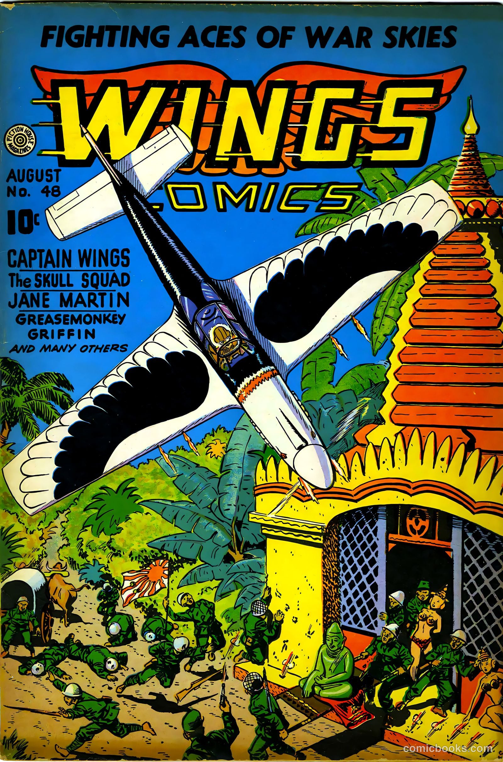 Wings Comics #48 cover