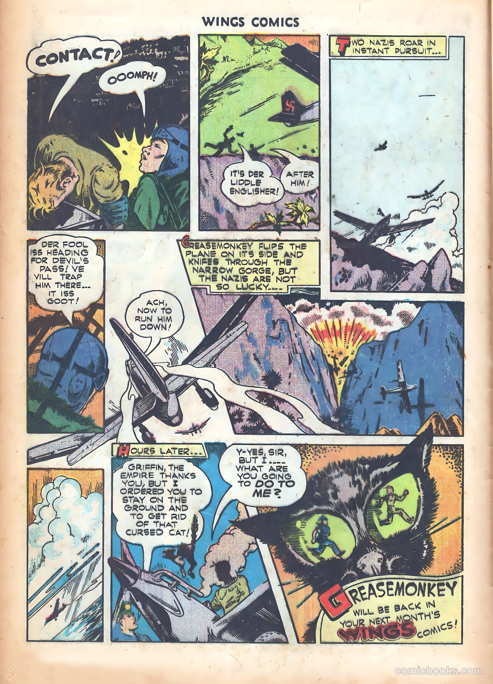 Wings Comics #48 (1944) — page 18 of 53