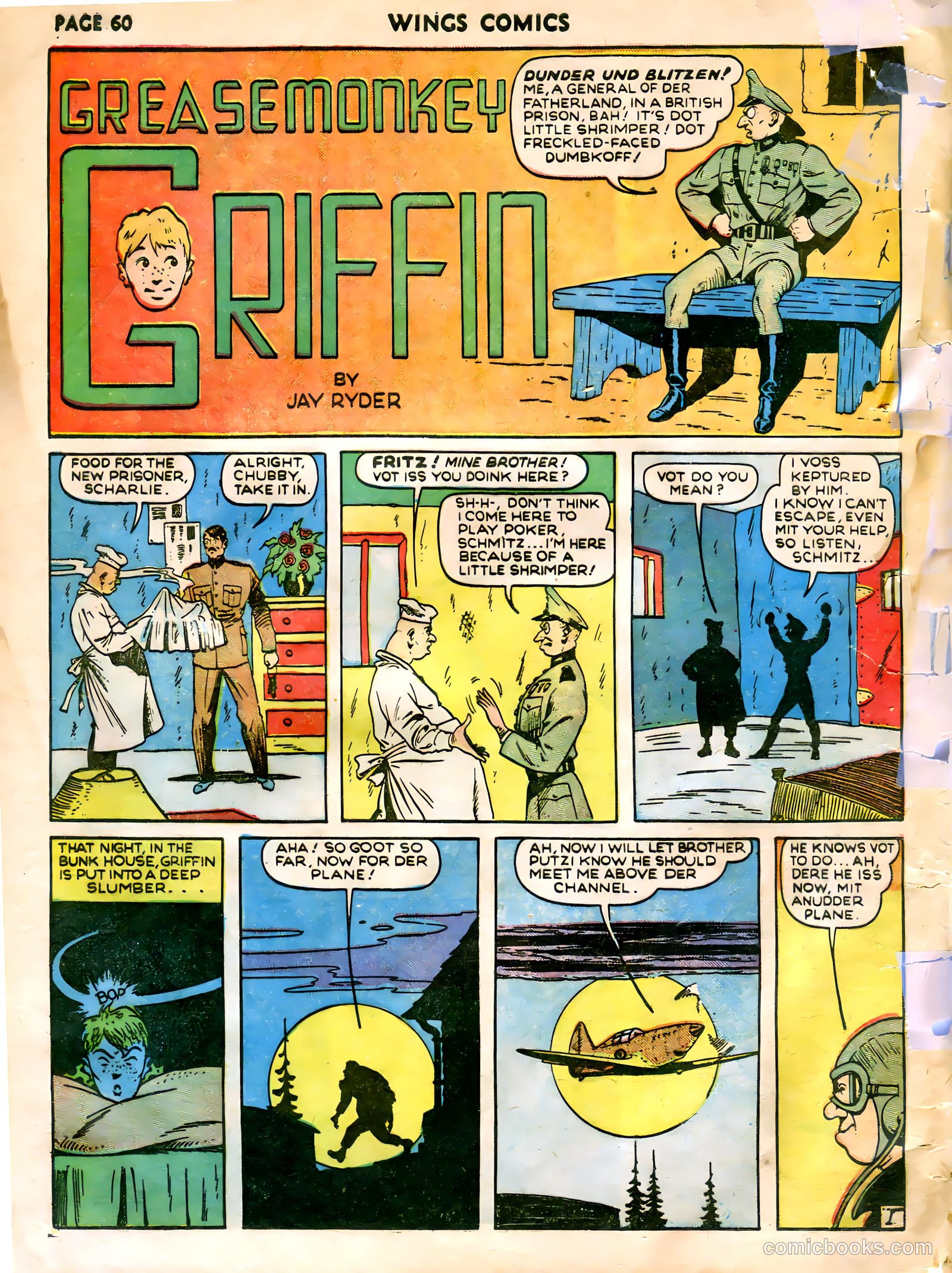 Wings Comics #5 (1941) — page 62 of 68