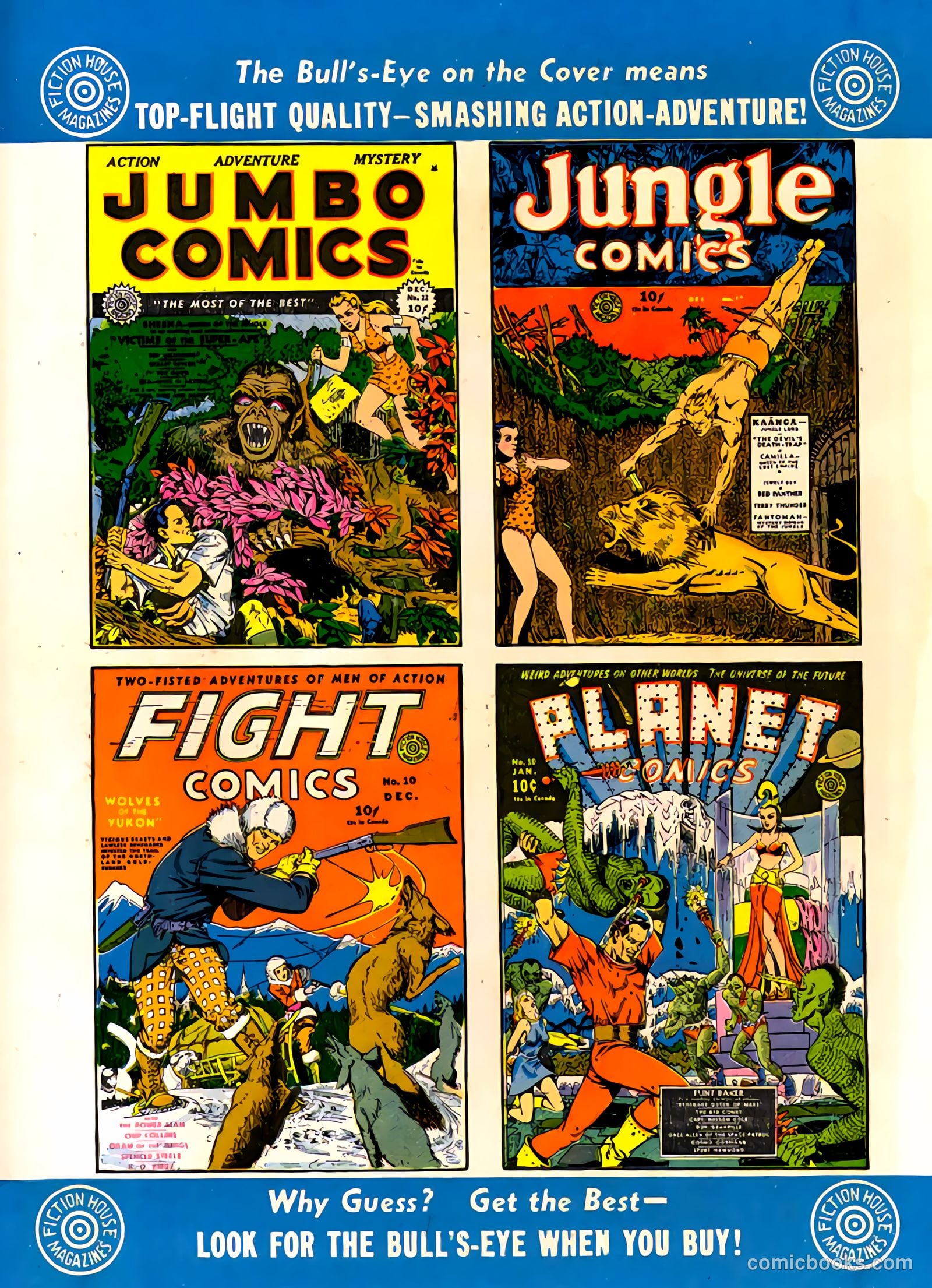 Wings Comics #5 (1941) — page 67 of 68