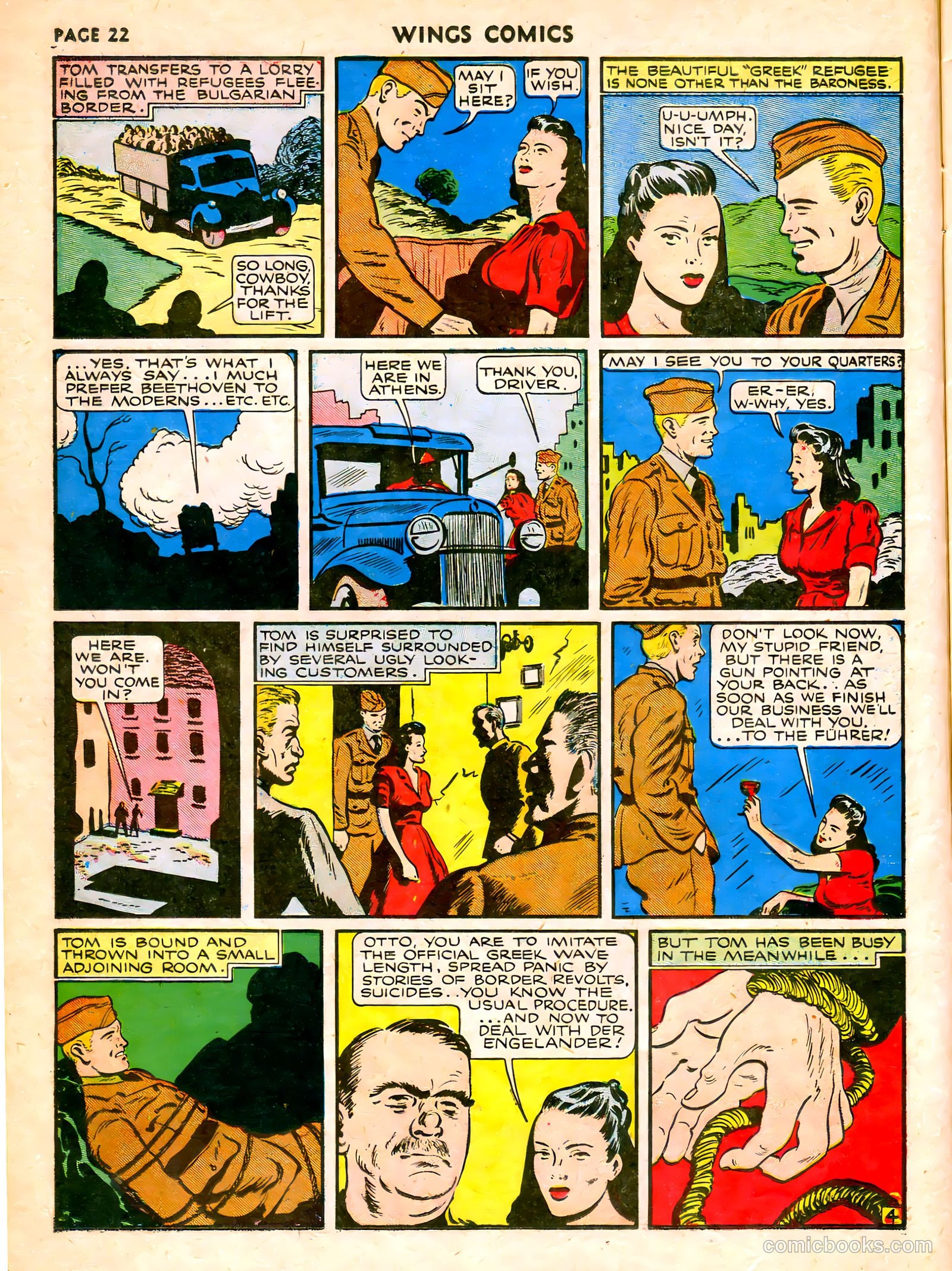 Wings Comics #7 (1941) — page 24 of 68
