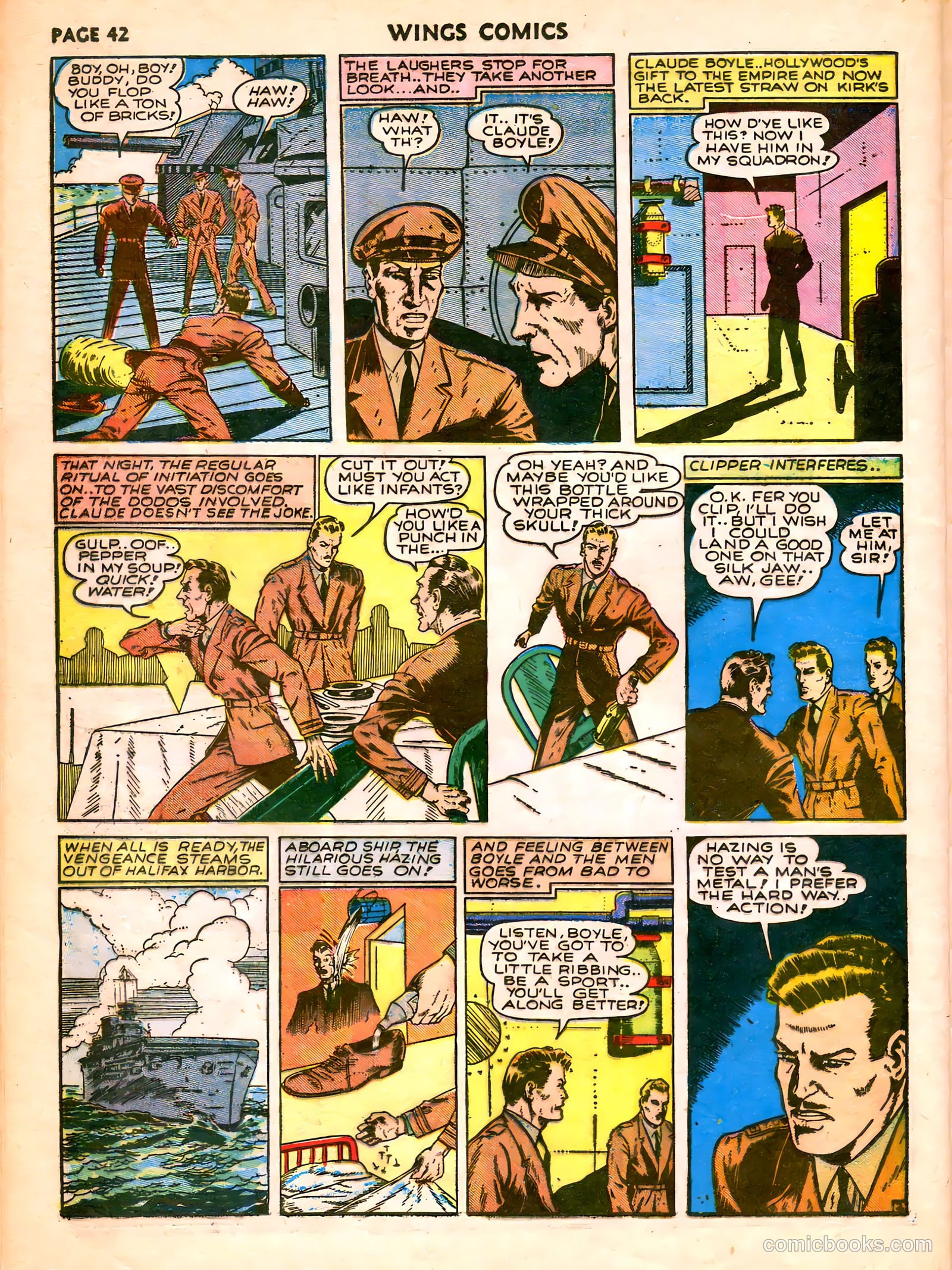 Wings Comics #7 (1941) — page 44 of 68