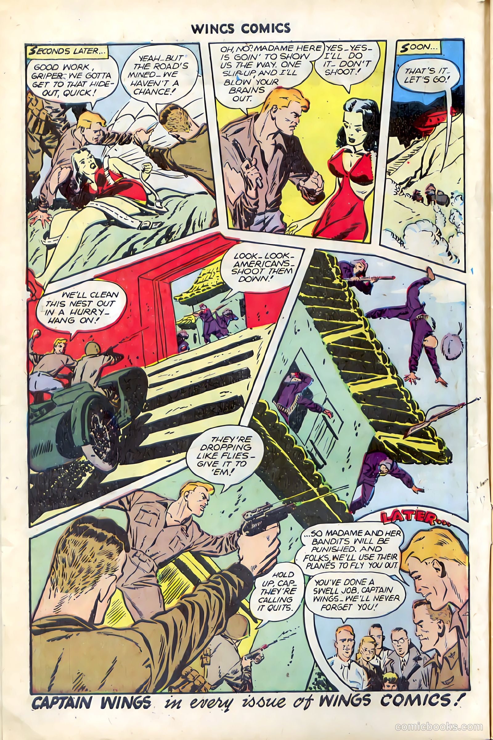 Wings Comics #74 (1946) — page 12 of 52